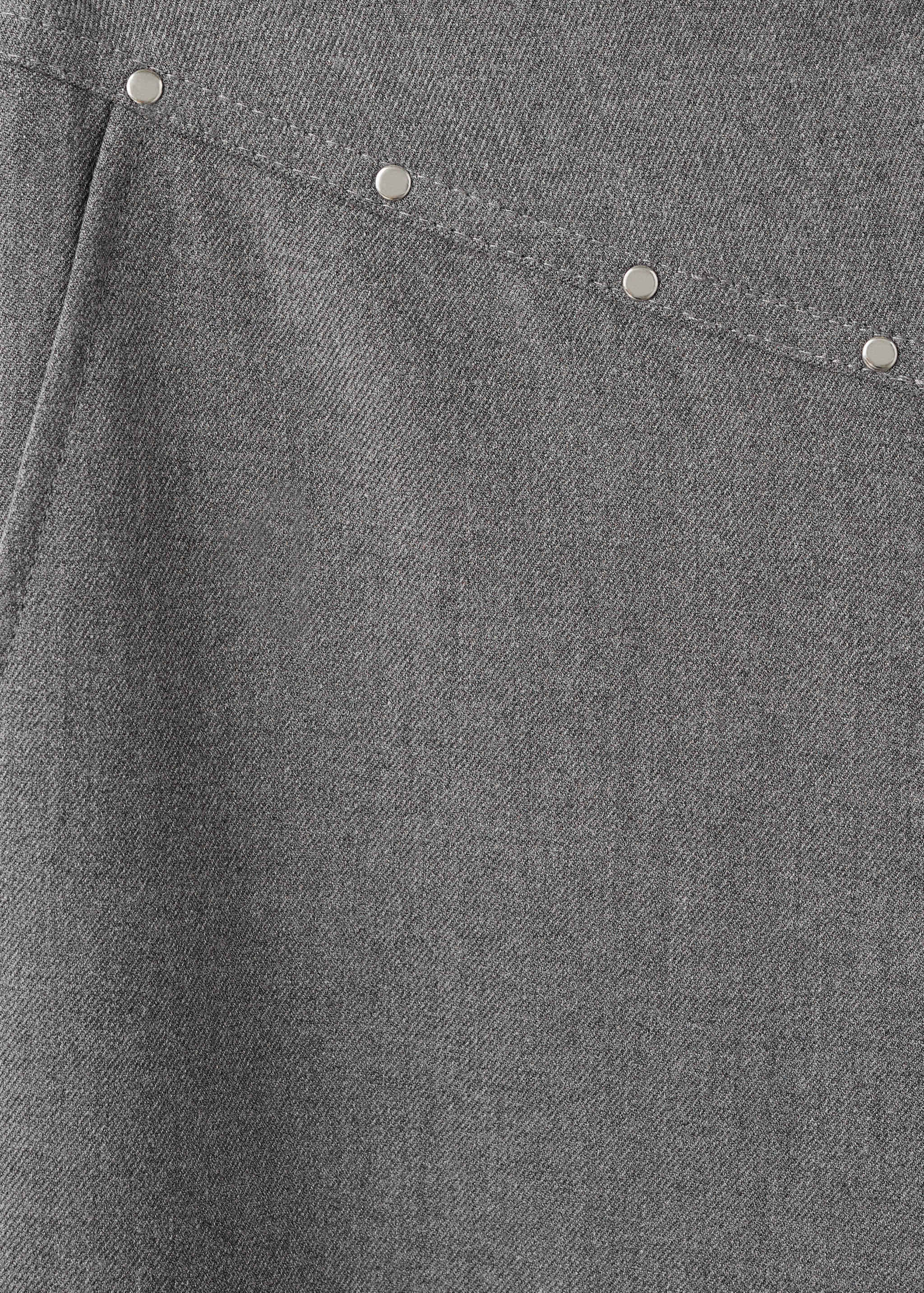 Low-waist studded pants - Details of the article 8