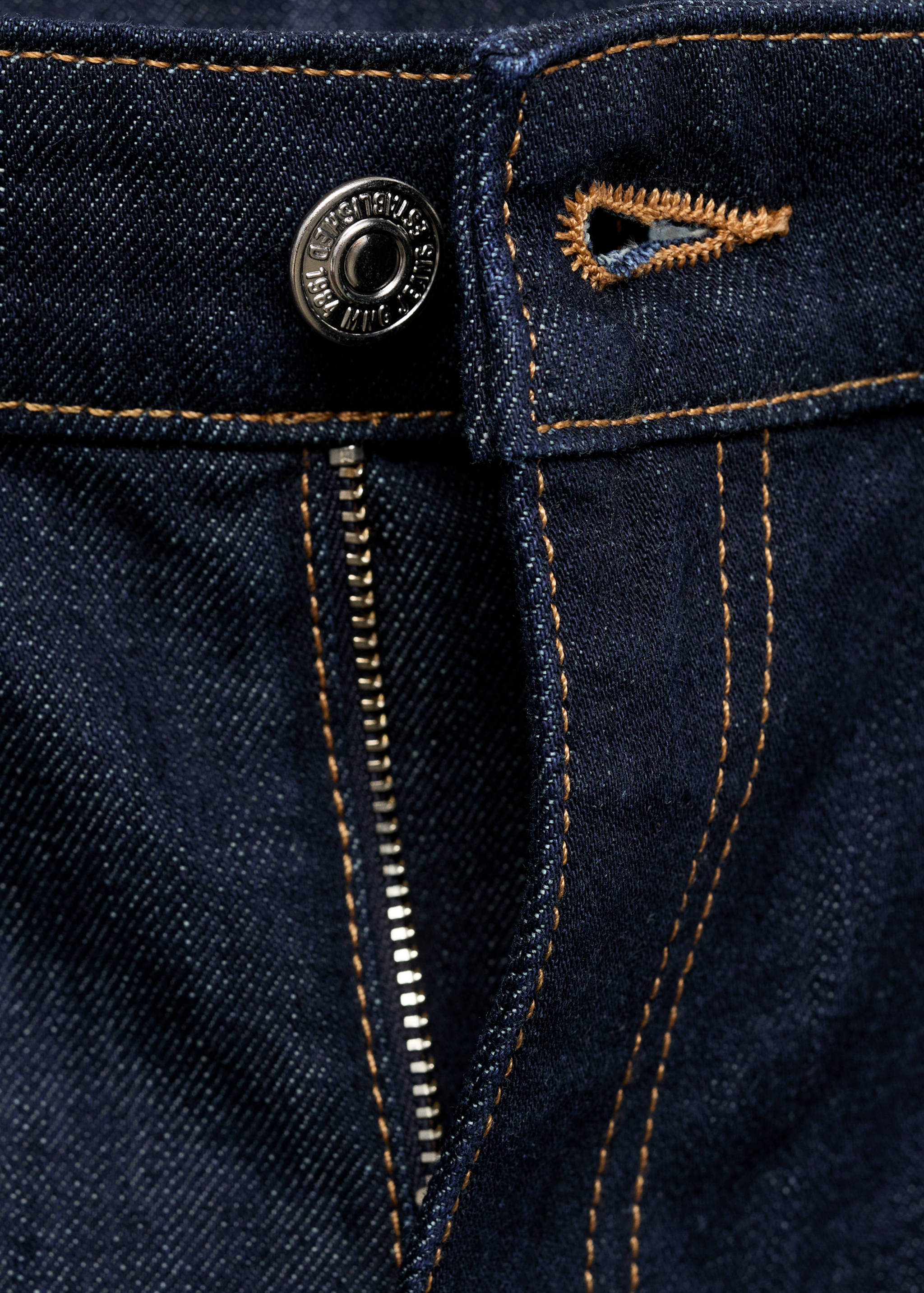 Low-rise wideleg jeans - Details of the article 0