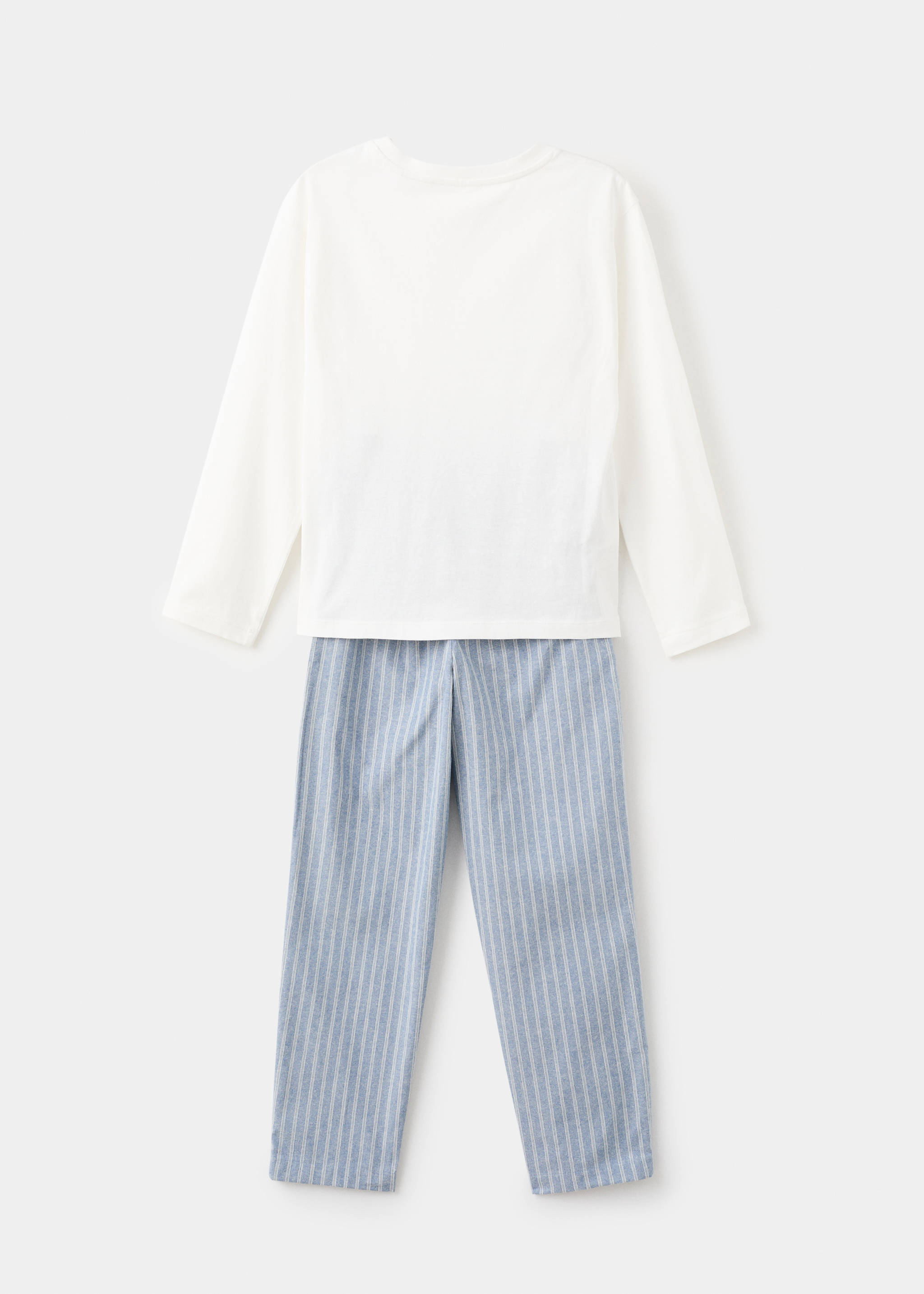 Striped long pyjamas - Reverse of the article