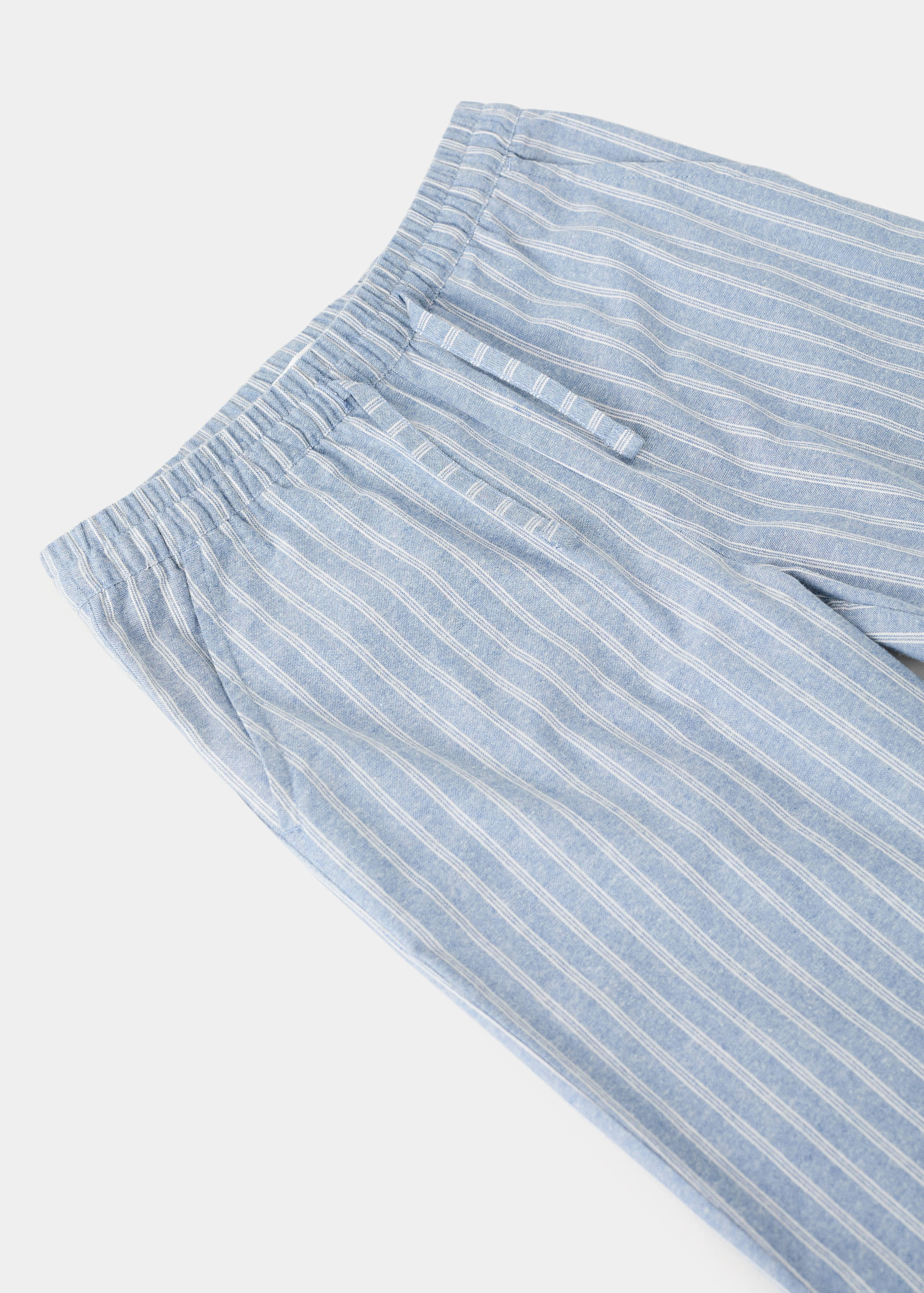Striped long pyjamas - Details of the article 0