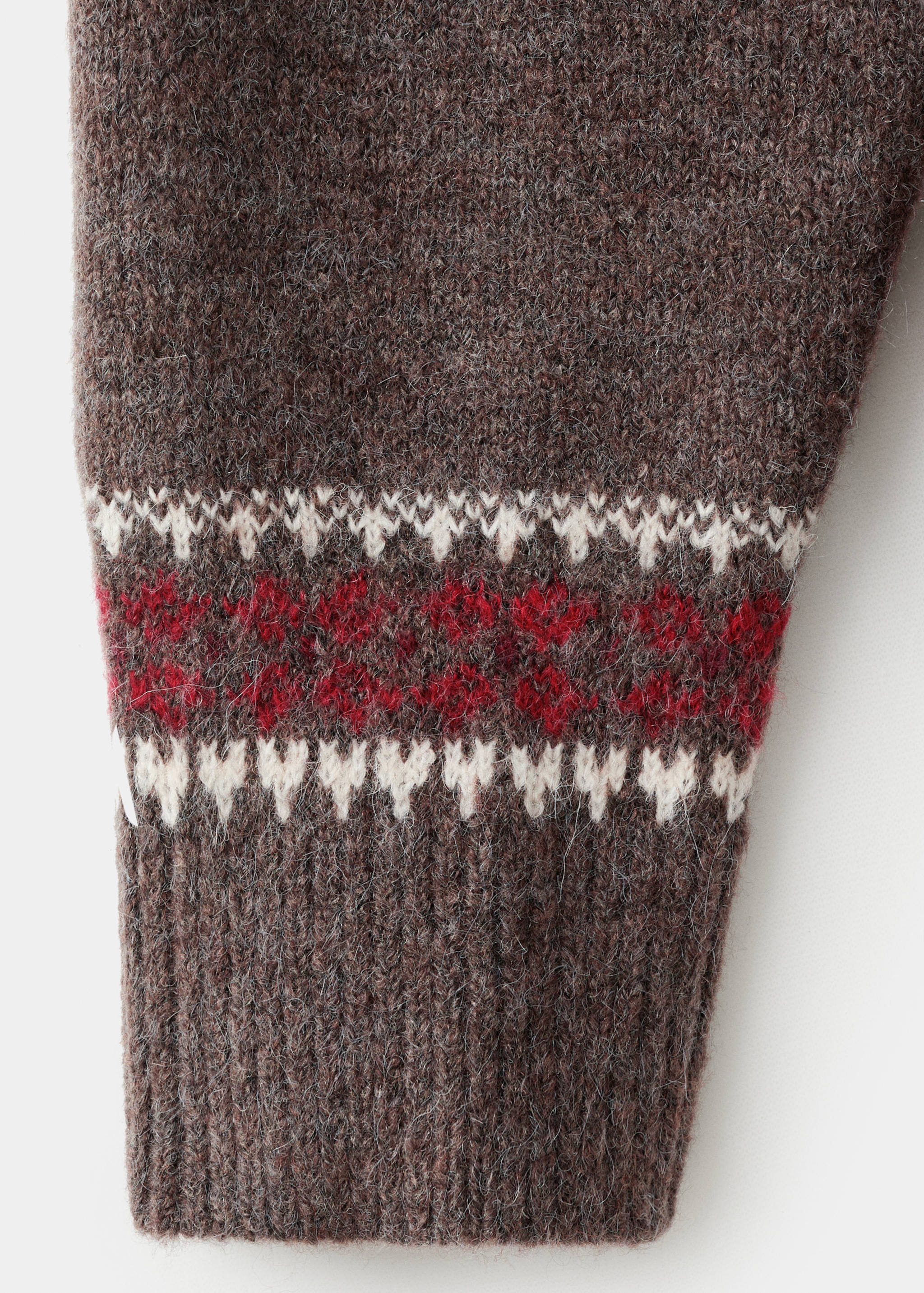 Jacquard crew-neck sweater - Details of the article 0