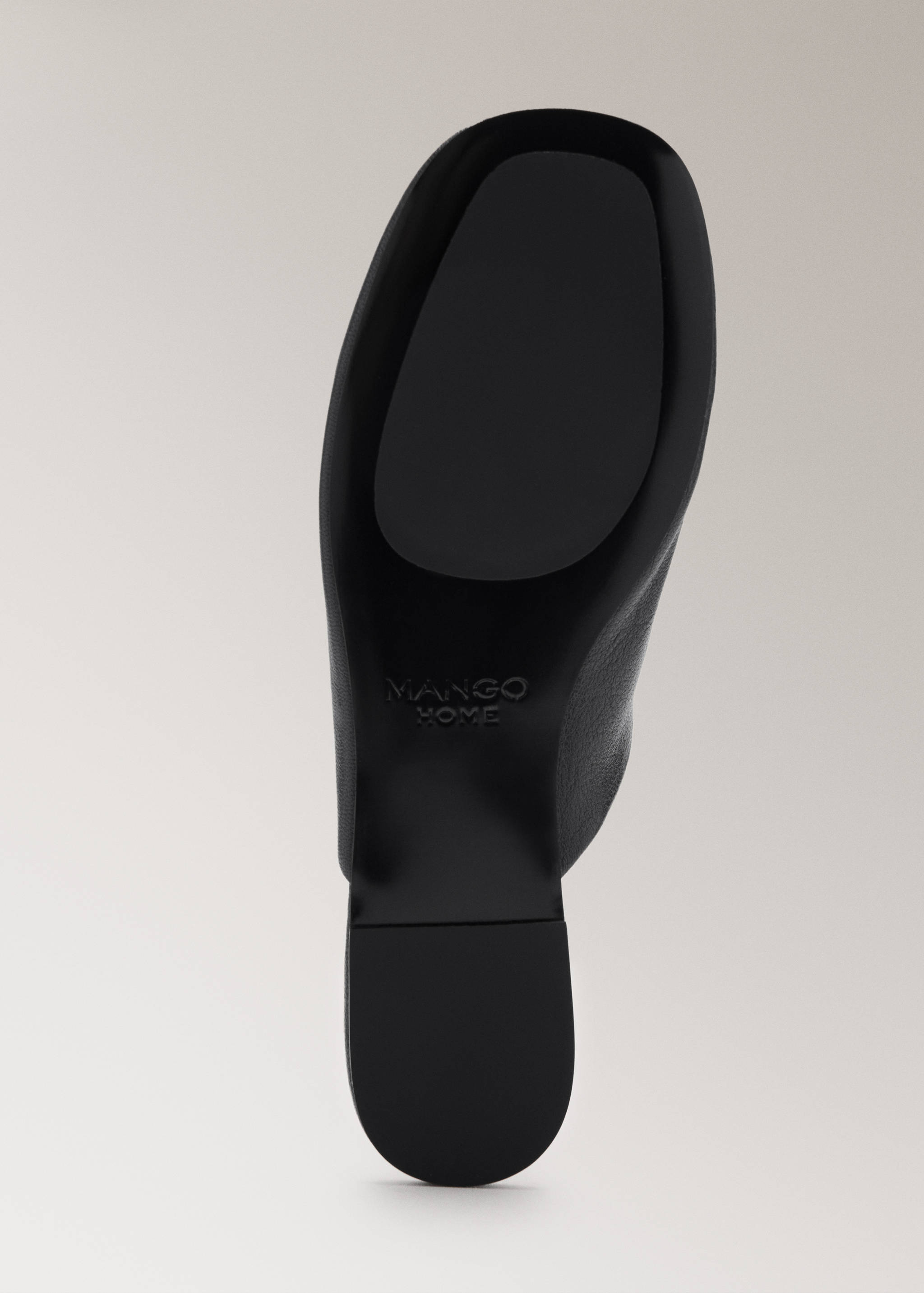 Leather mule slippers - Details of the article 3