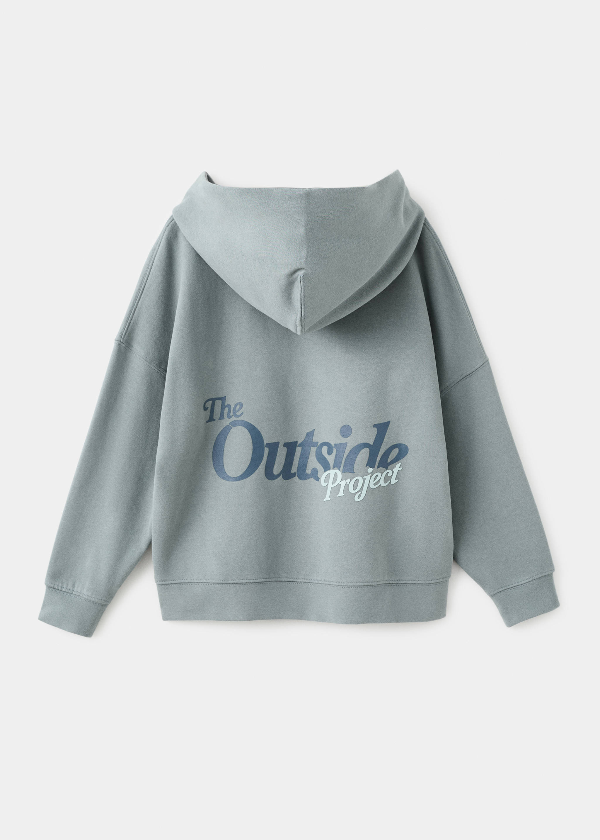 Sudadera algodón estampada - Reverso del artículo