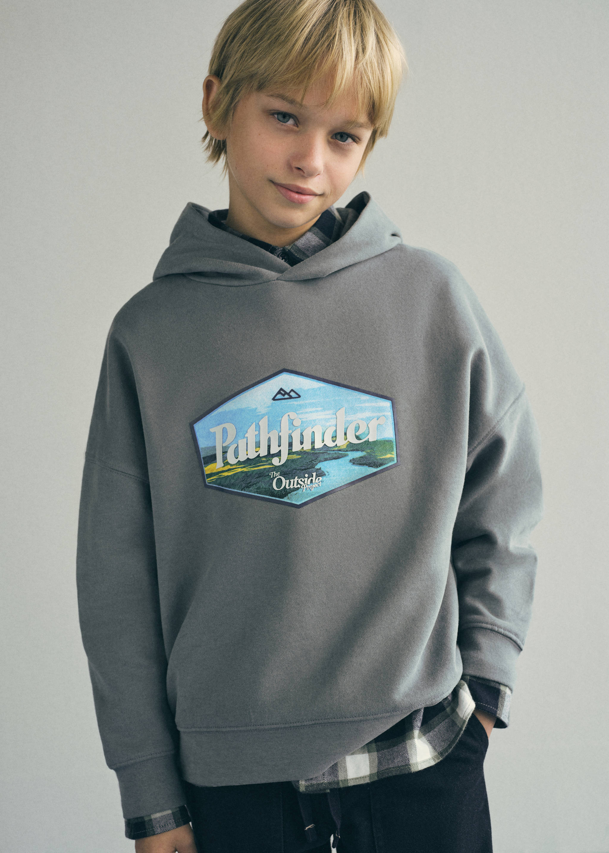 Sudadera algodón estampada - Detalle del artículo 5