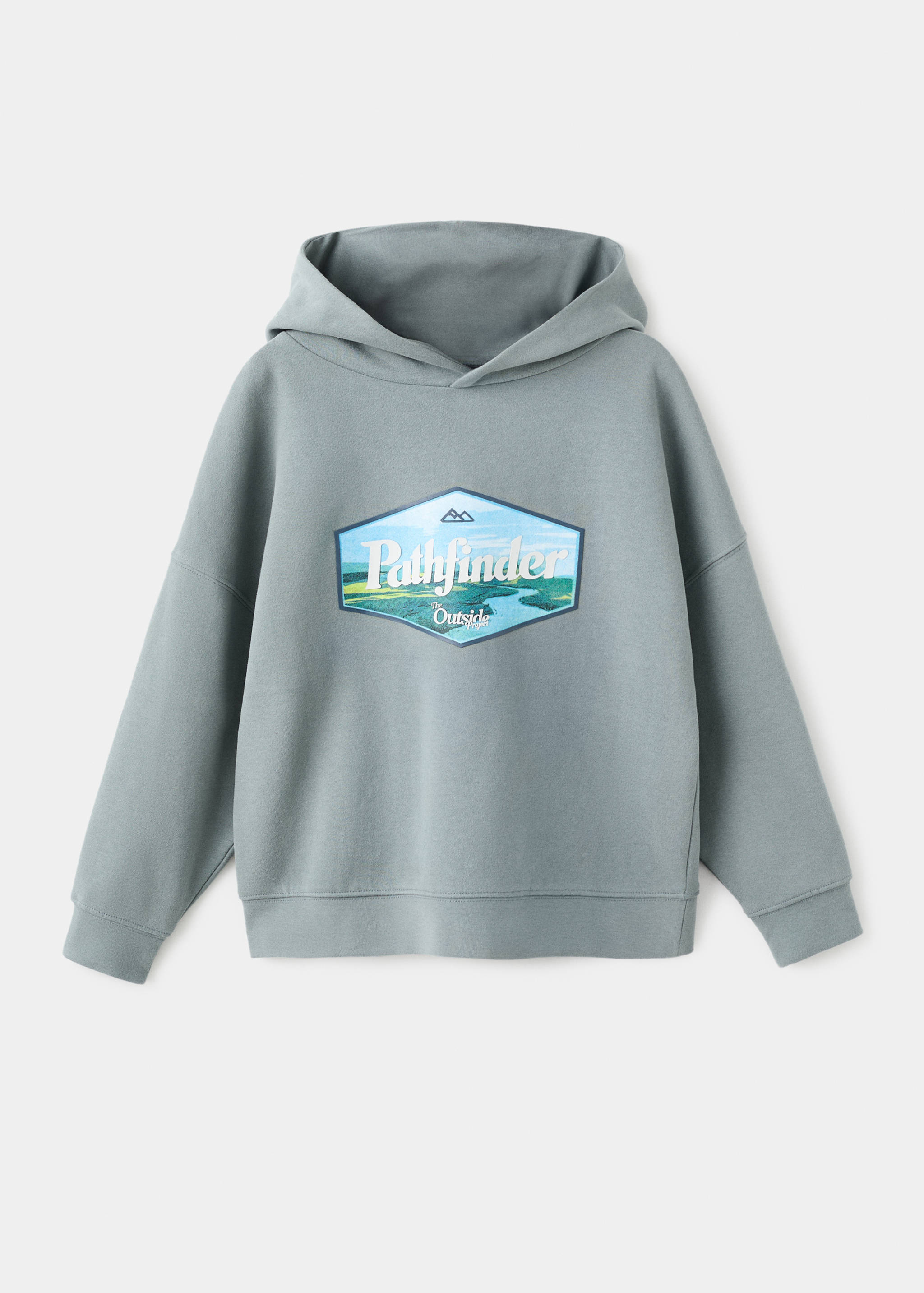 Printed cotton sweatshirt - Article without model