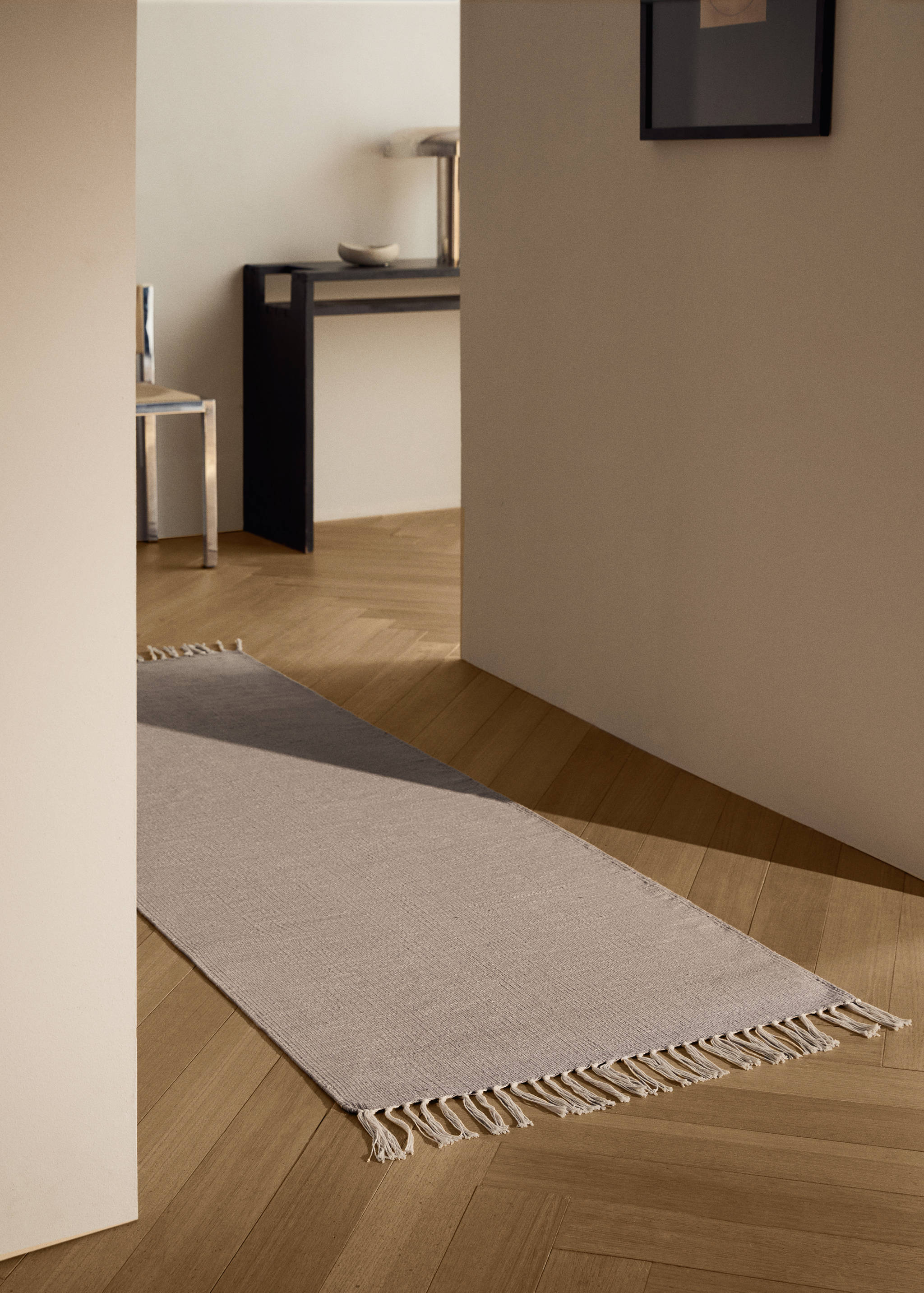 Melange cotton carpet - General plane