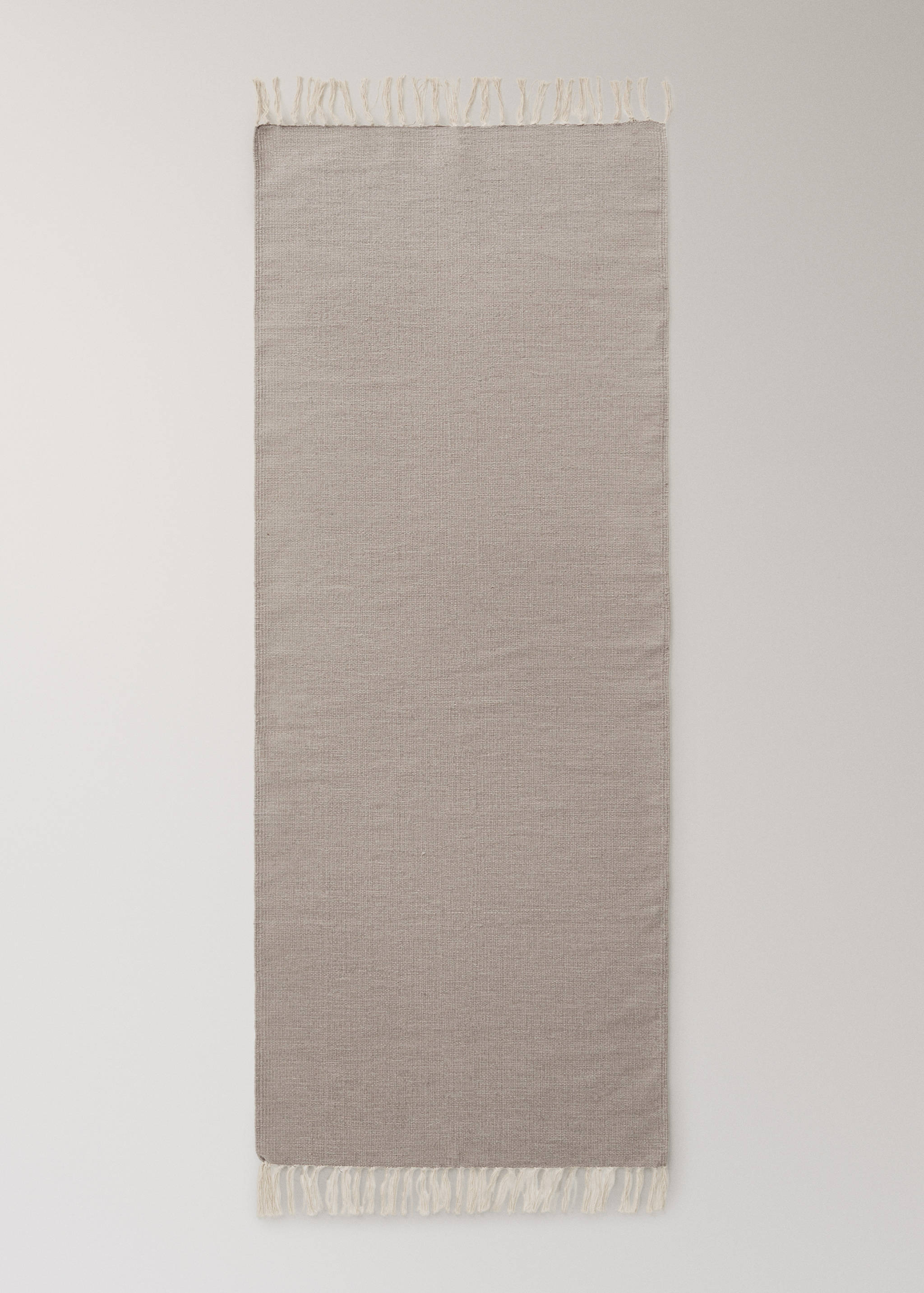 Melange cotton carpet - Article without model