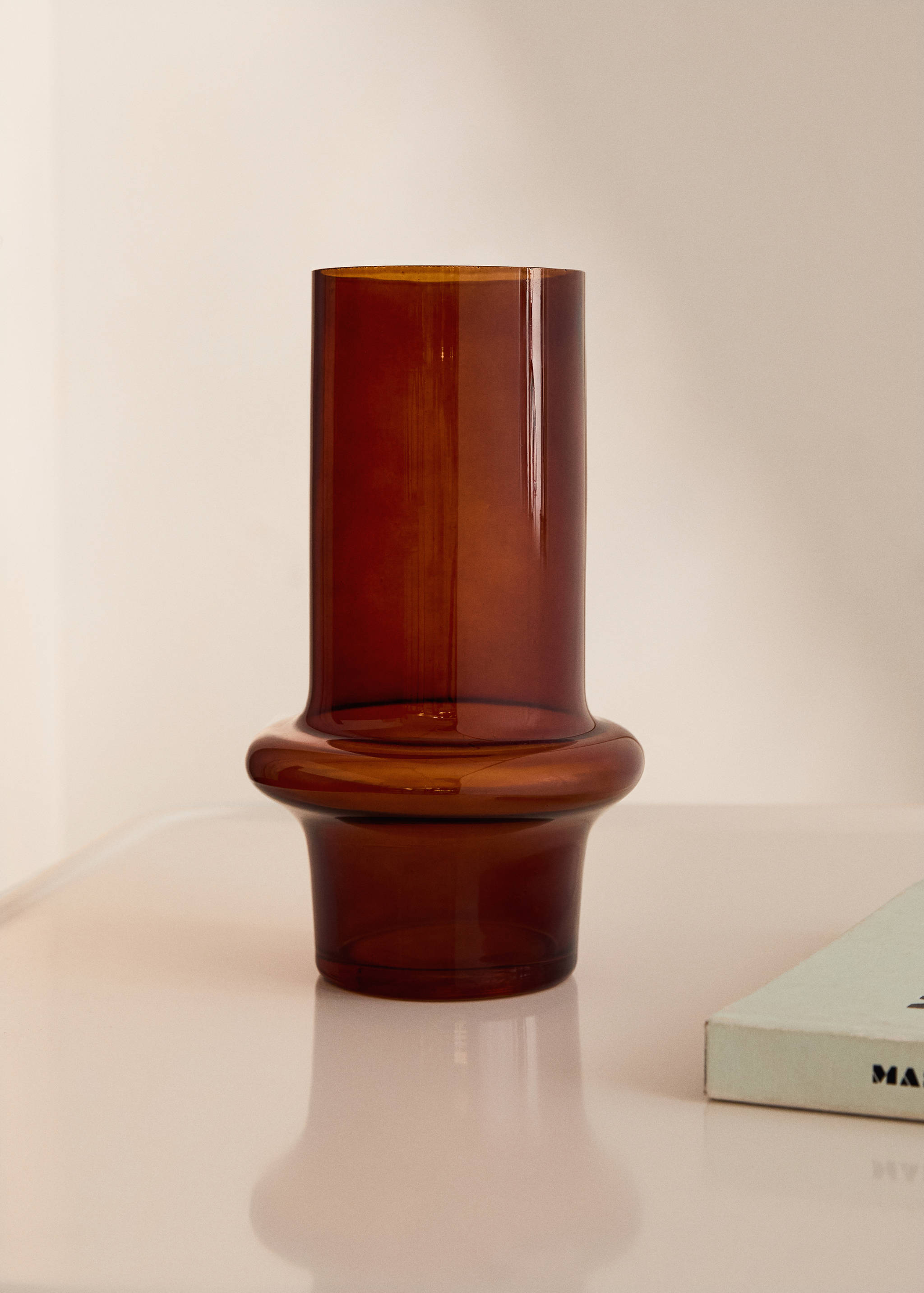 Gerro vidre cilíndric - Pla general