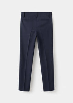 Straight suit trousers — Dark Navy 4