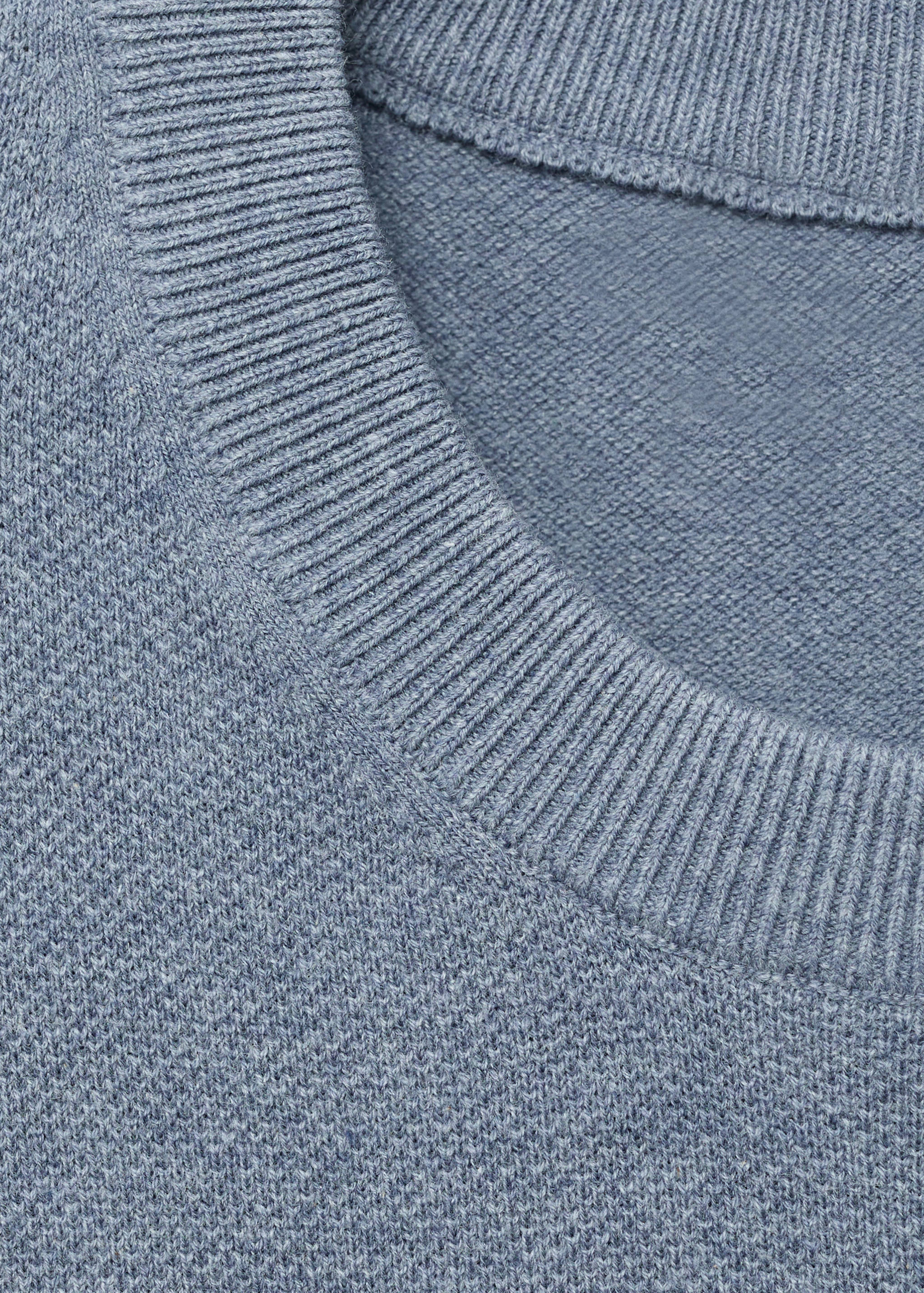 Cotton fine-knit t-shirt - Details of the article 8