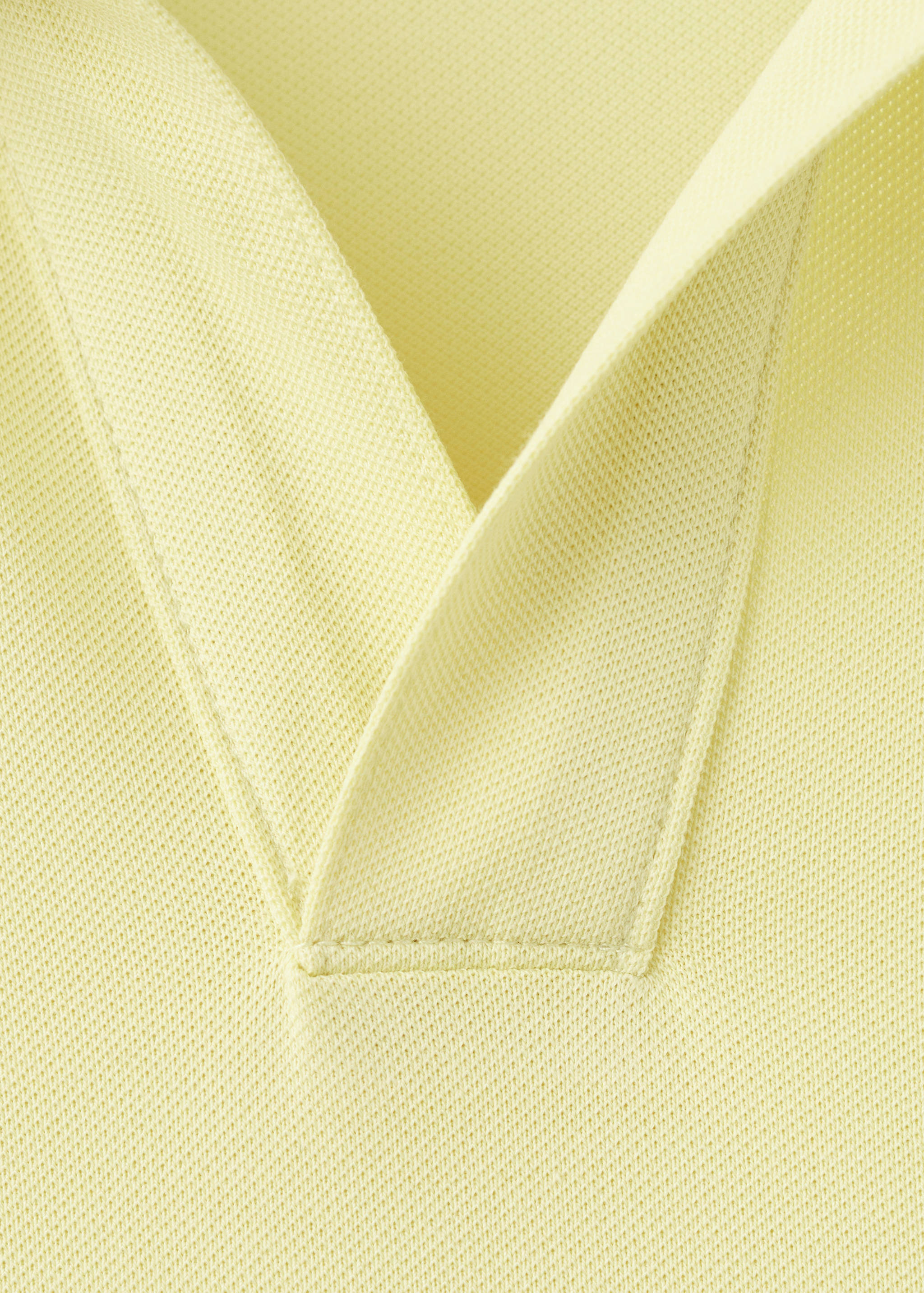 Cotton piqué polo shirt - Details of the article 8