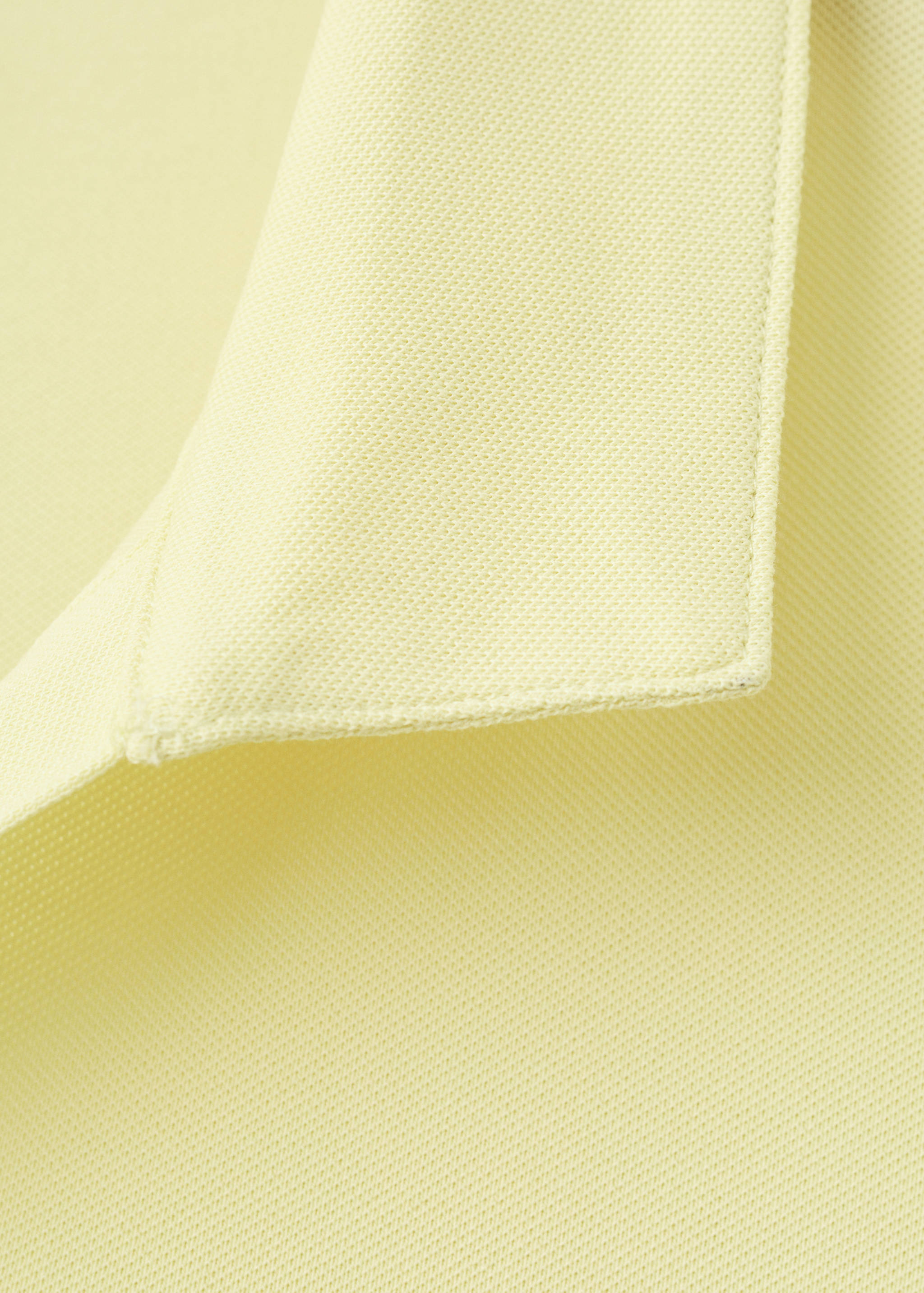 Cotton piqué polo shirt - Details of the article 0