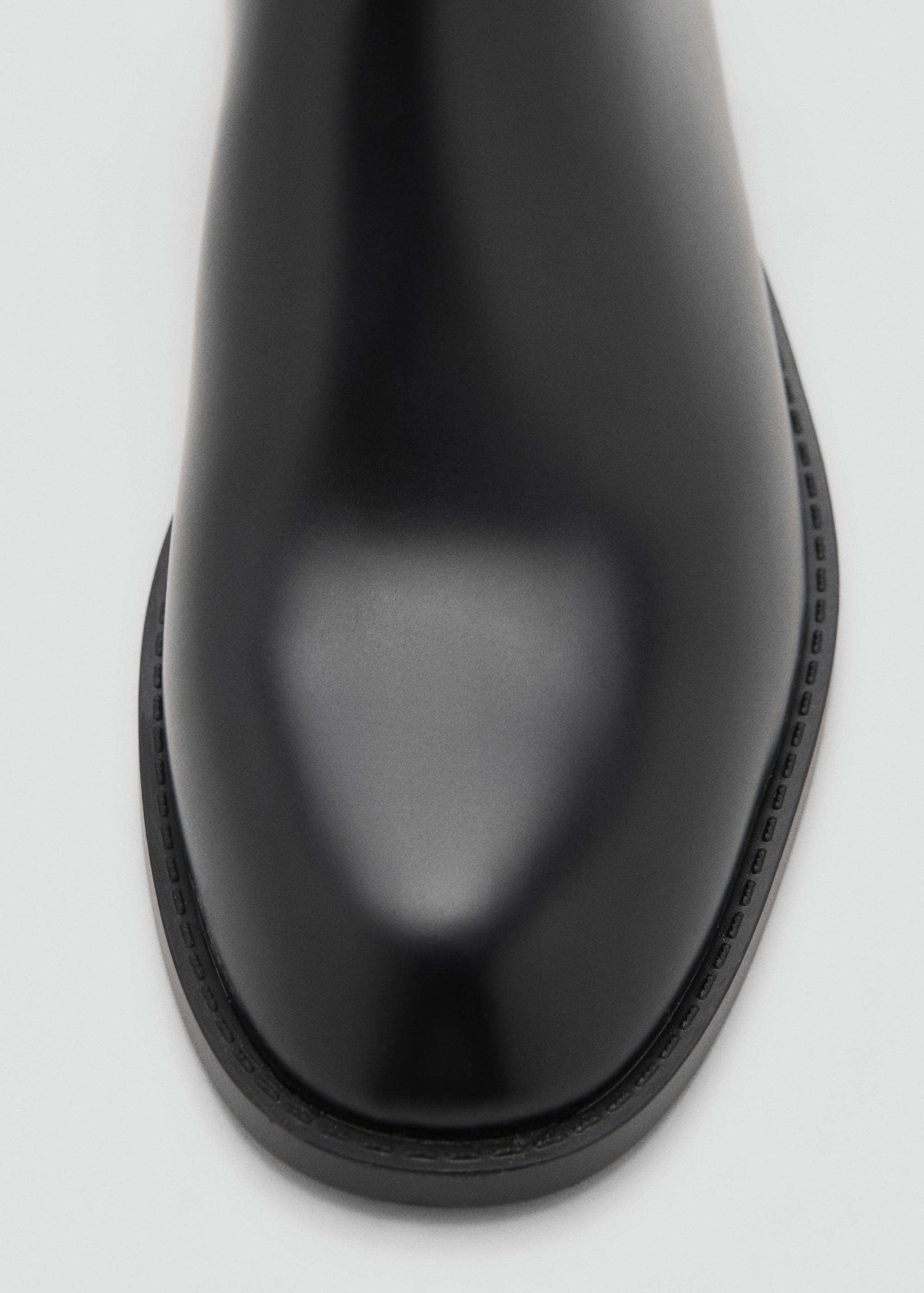 Ankle boots with elastic panel and buckle - Details of the article 2