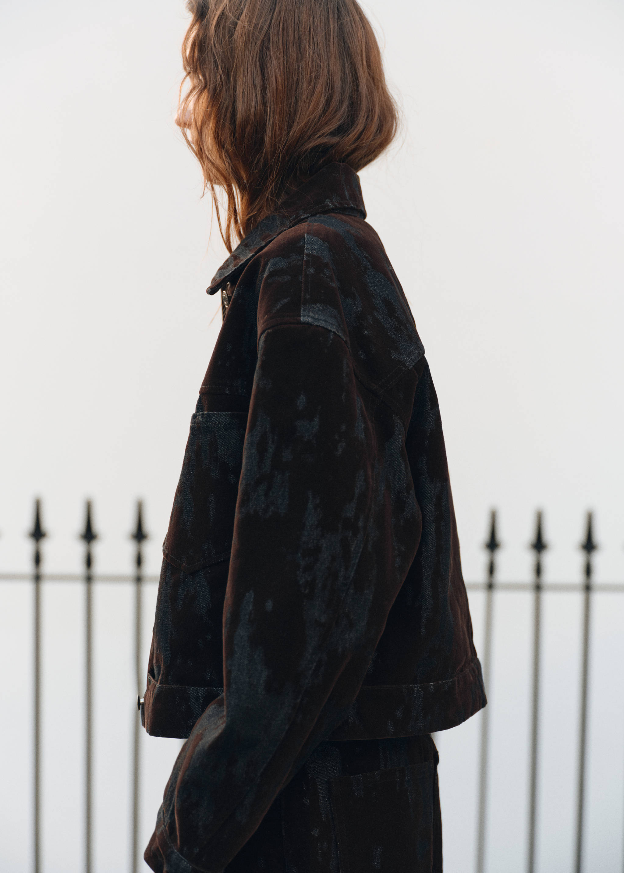 Blusão de ganga dévoré - Pormenor do artigo 2