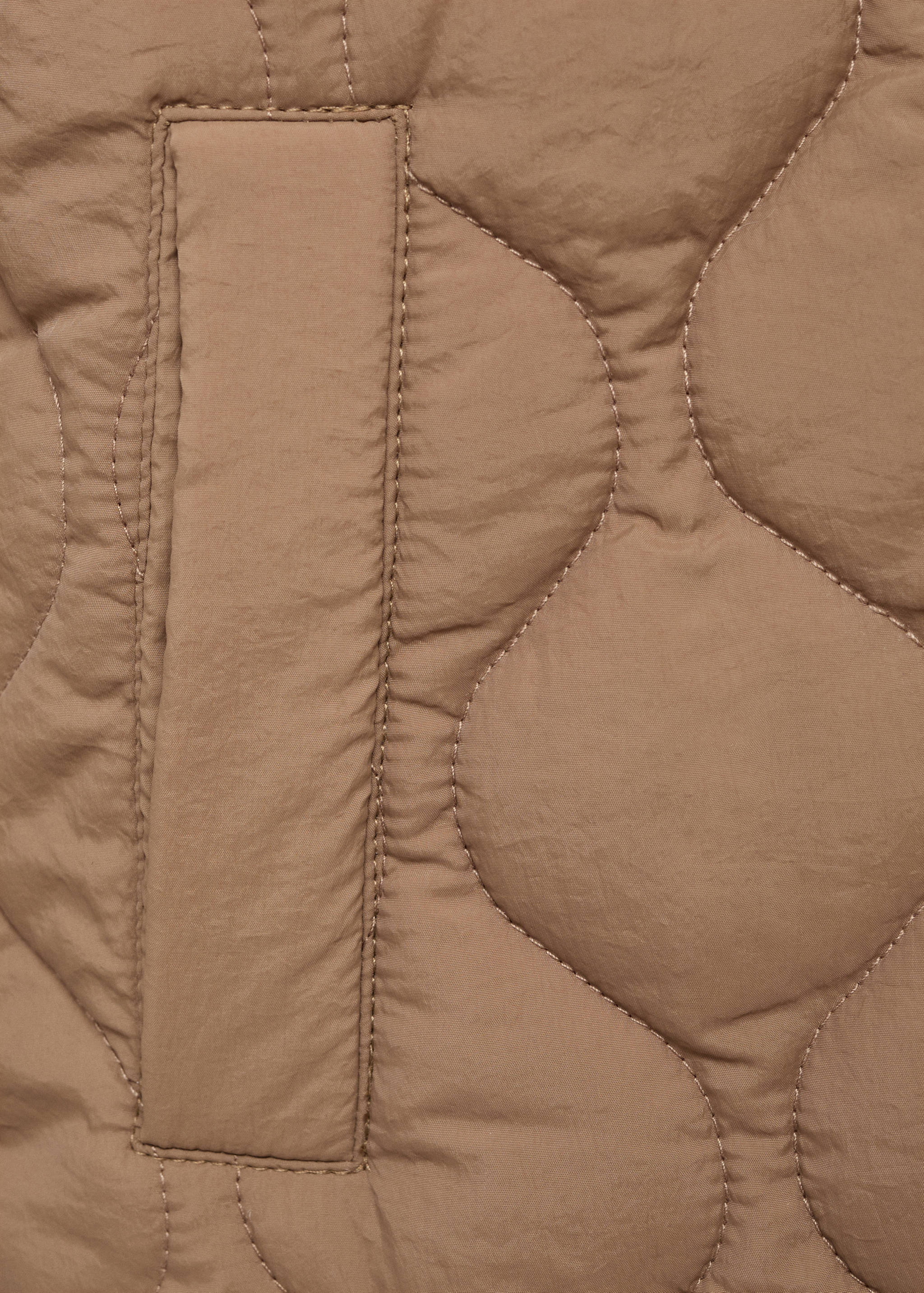 معطف مبطن طويل - تفاصيل المنتج 0