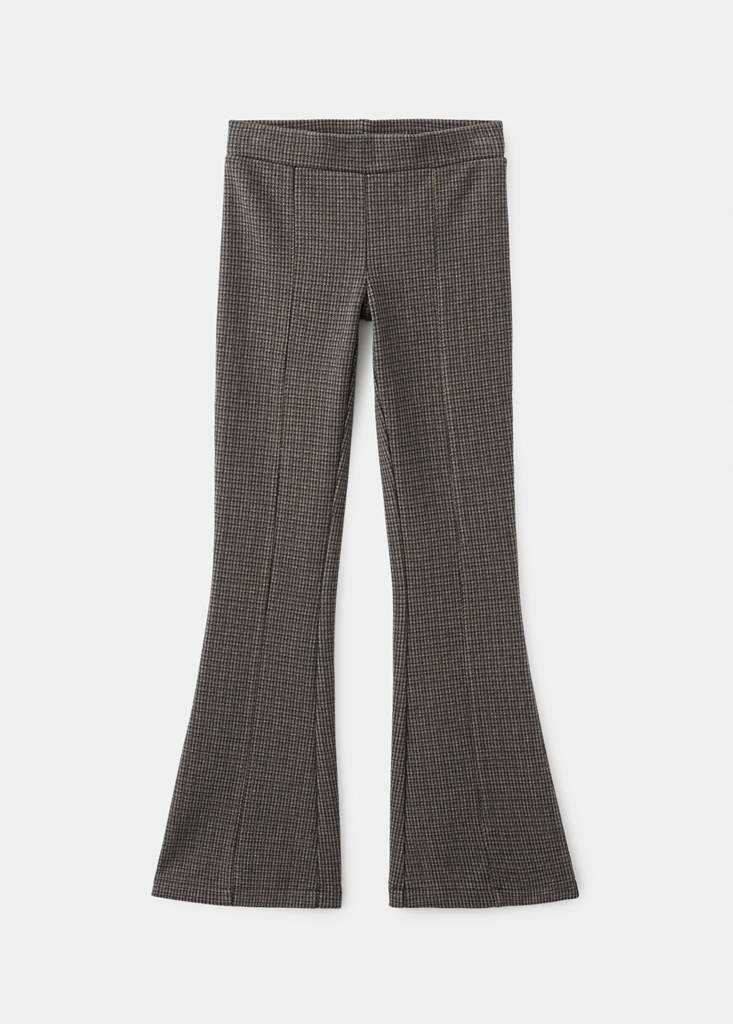 Flared leggings — Brown