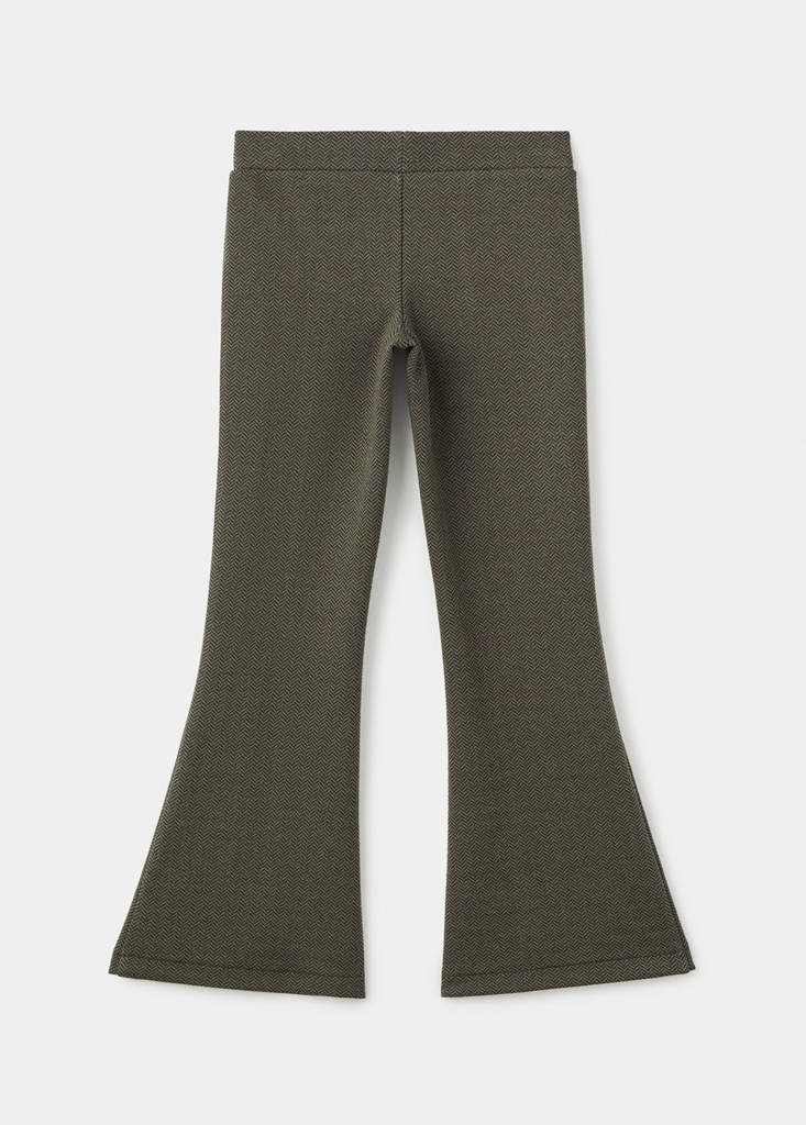 Flared leggings — Khaki