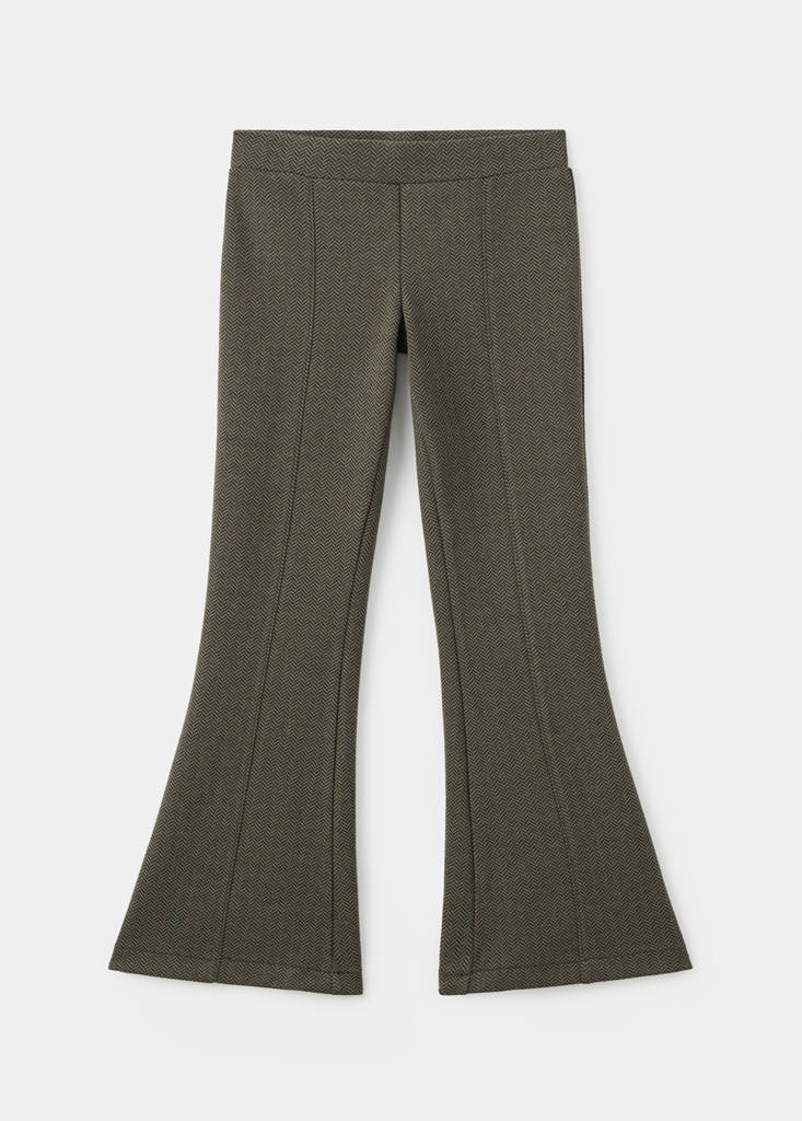 Flared leggings — Khaki