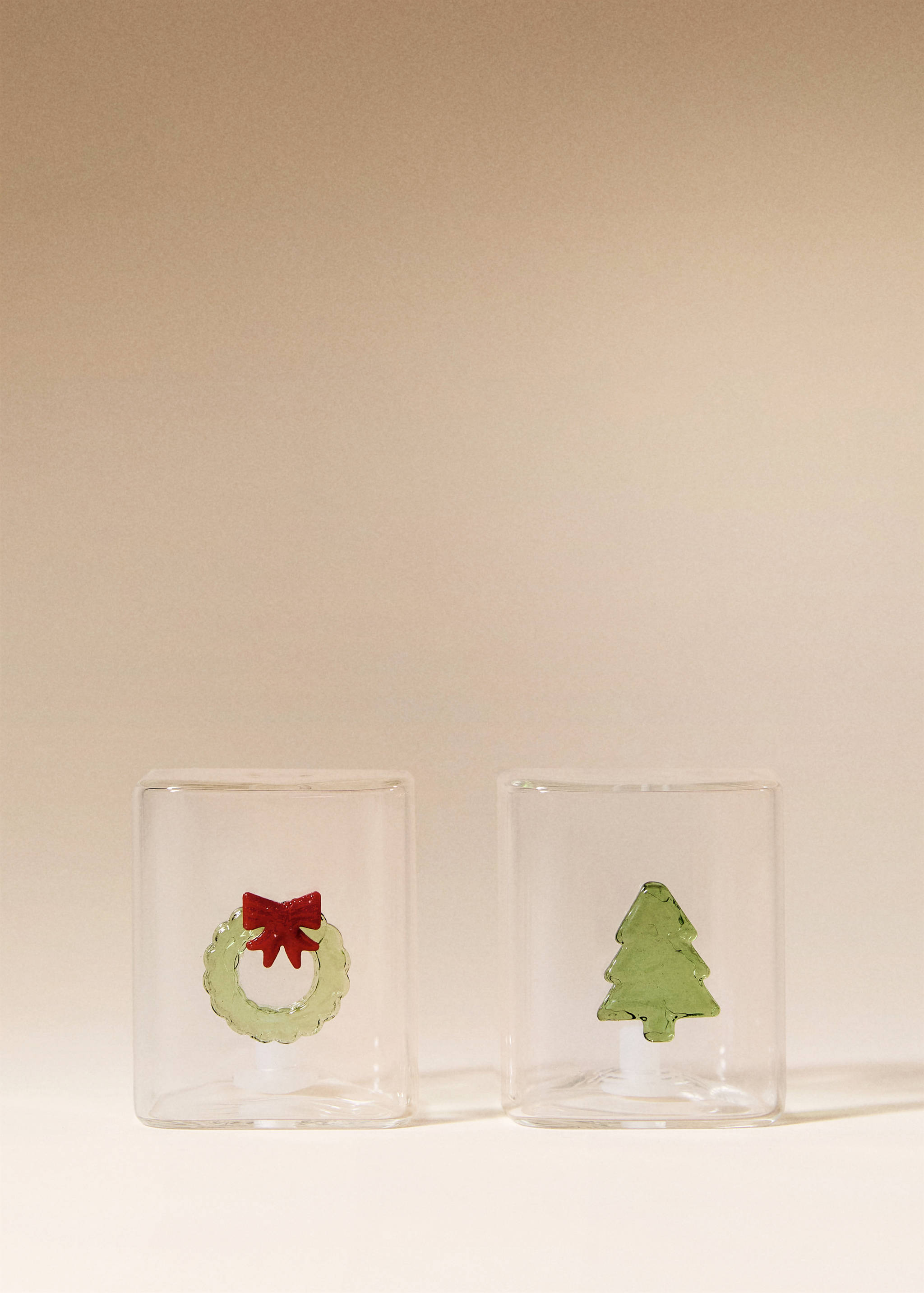 Borosilicate crown and tree salt and pepper mills - General plane