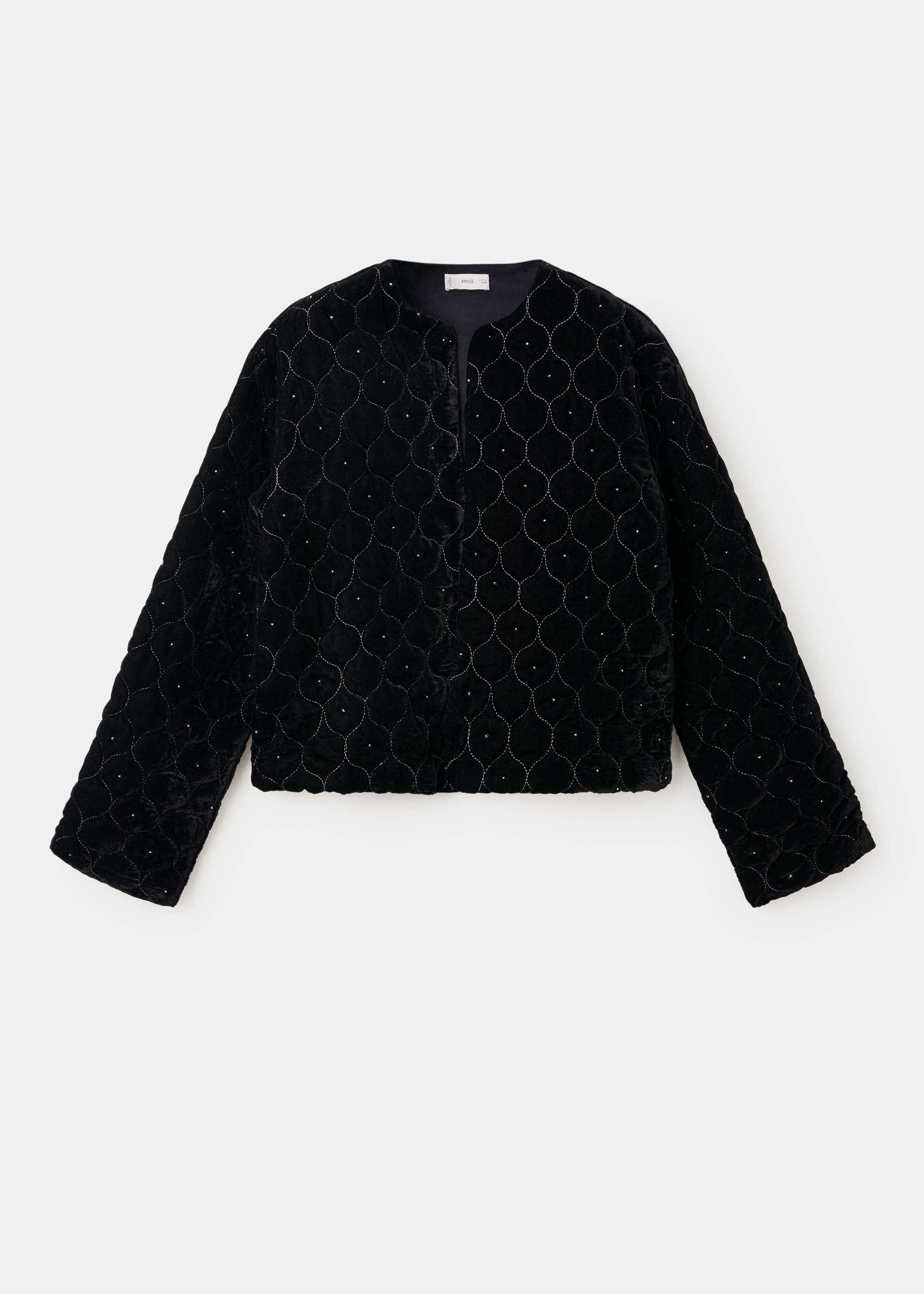 Beaded velvet jacket - Article without model