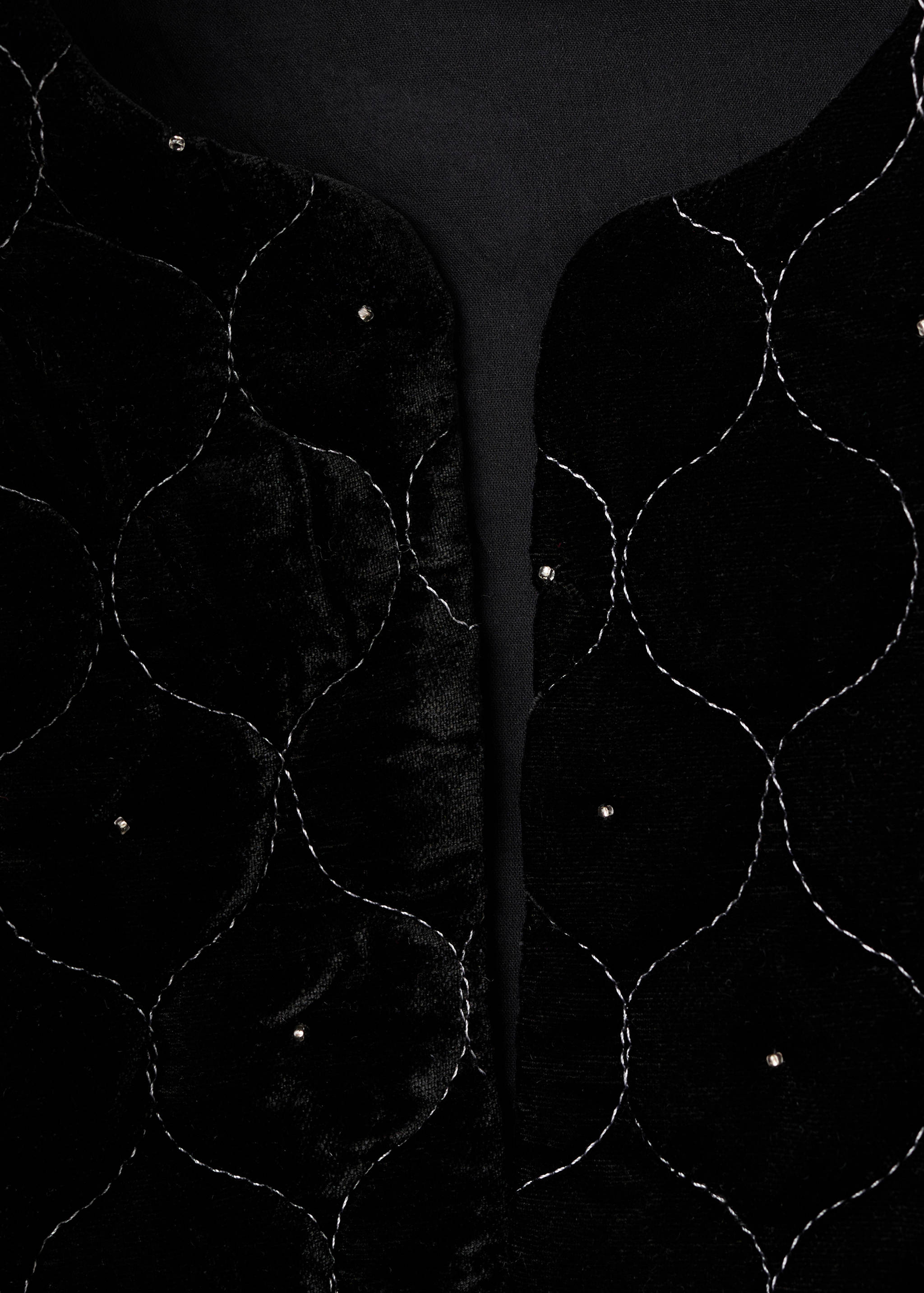 Beaded velvet jacket - Details of the article 8
