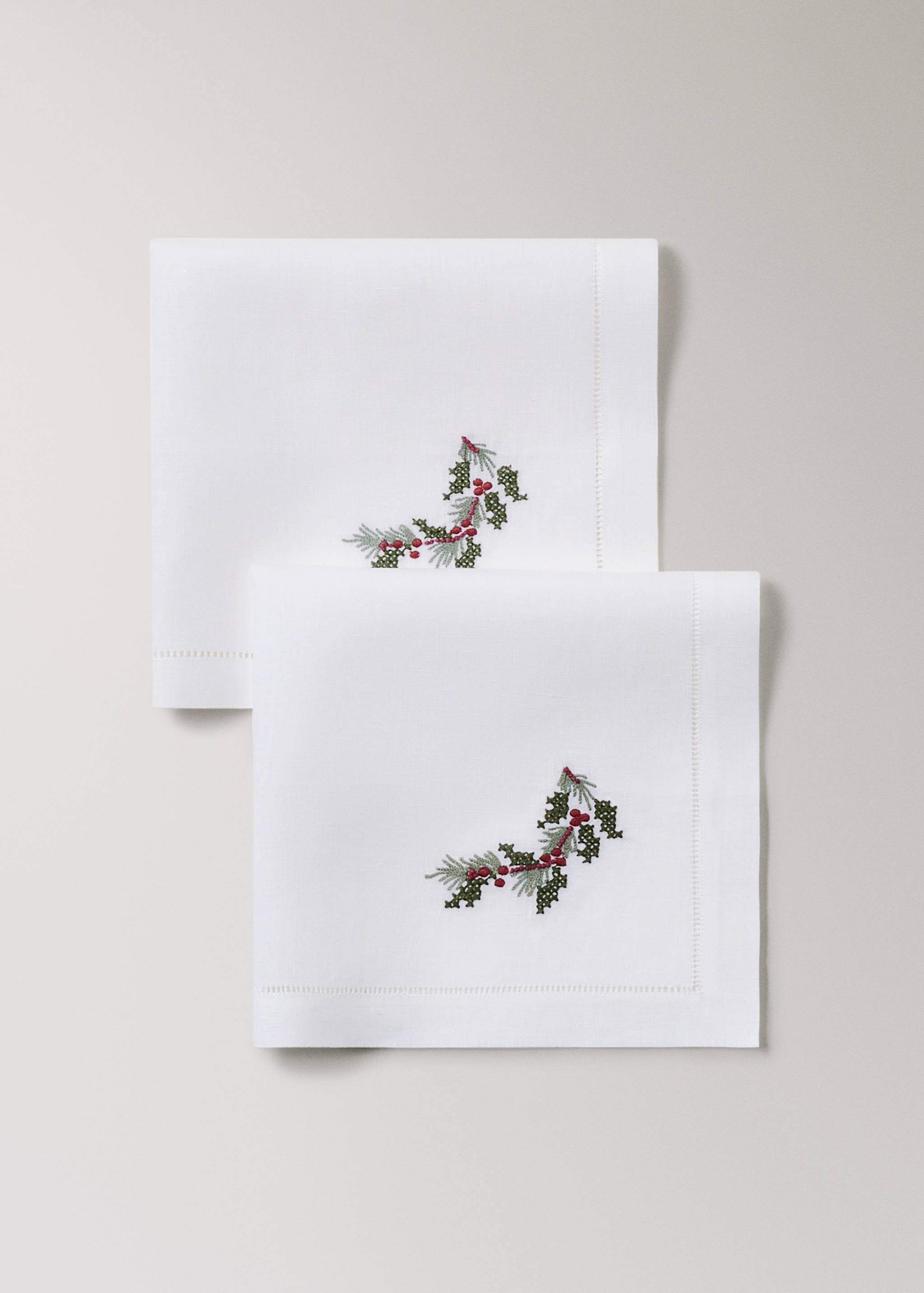 Cross-stitch napkins - Details of the article 1