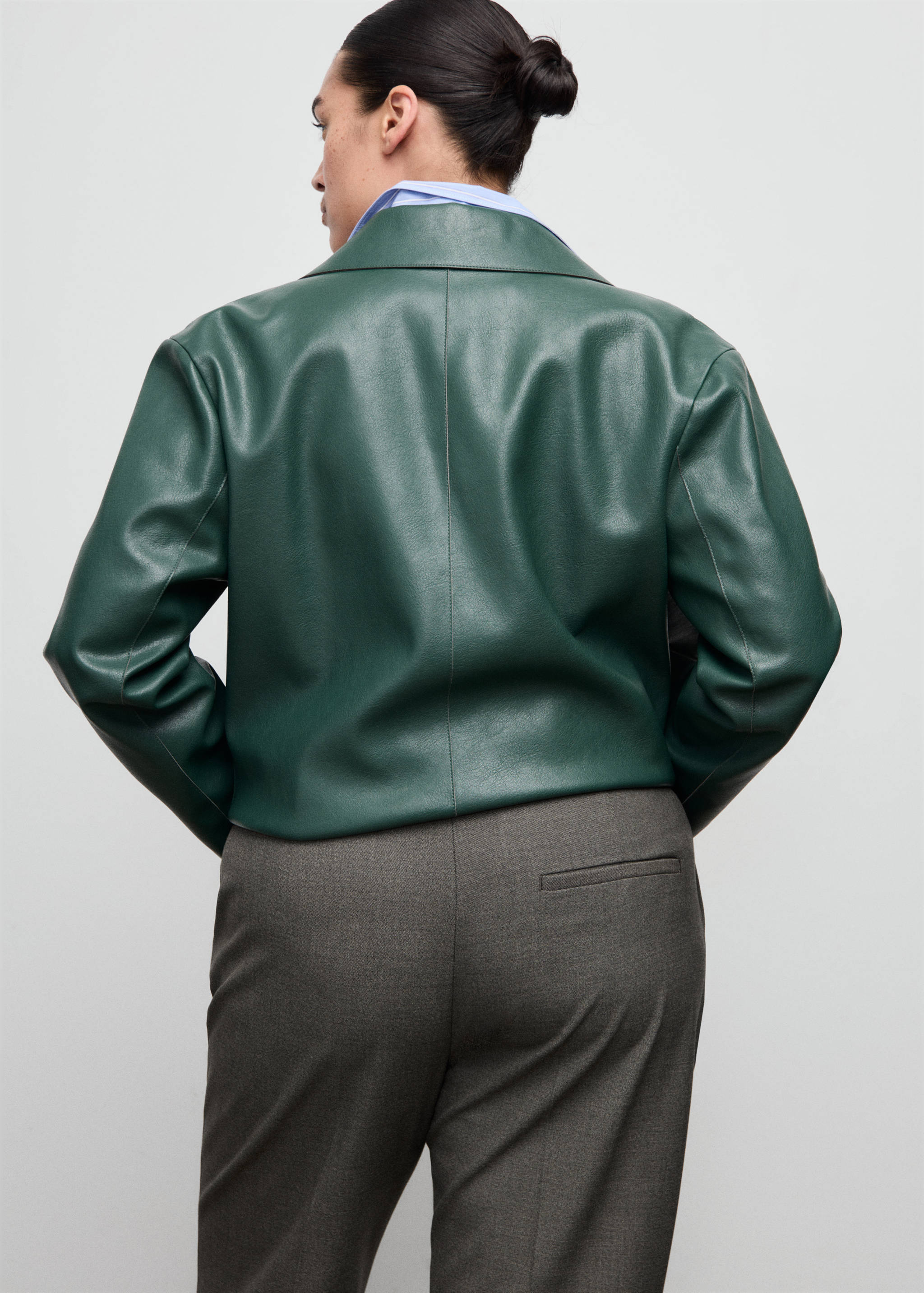 Pantalon droit avec ceinture - Détail de l'article 4