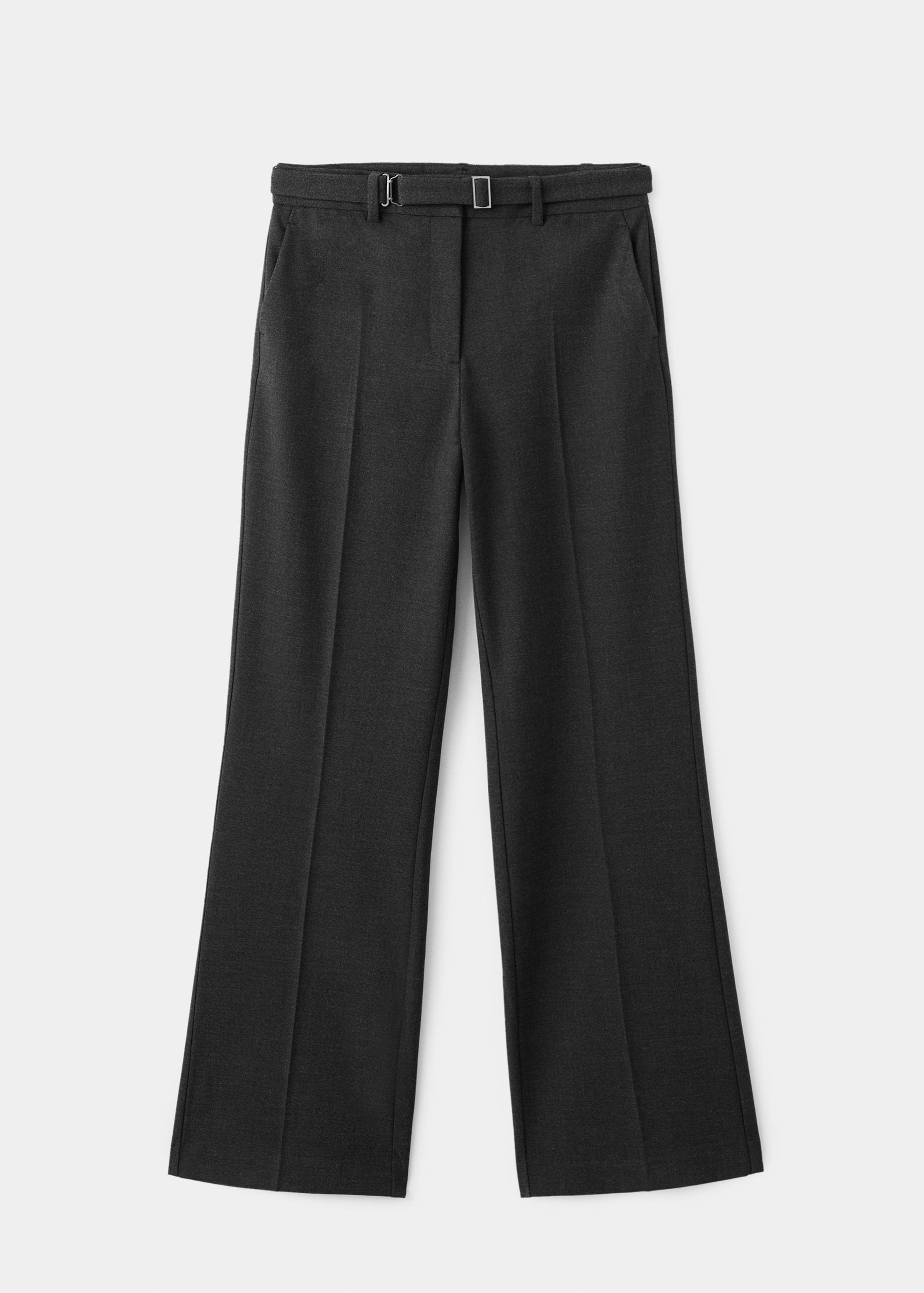 Pantalon droit avec ceinture - Article sans modèle