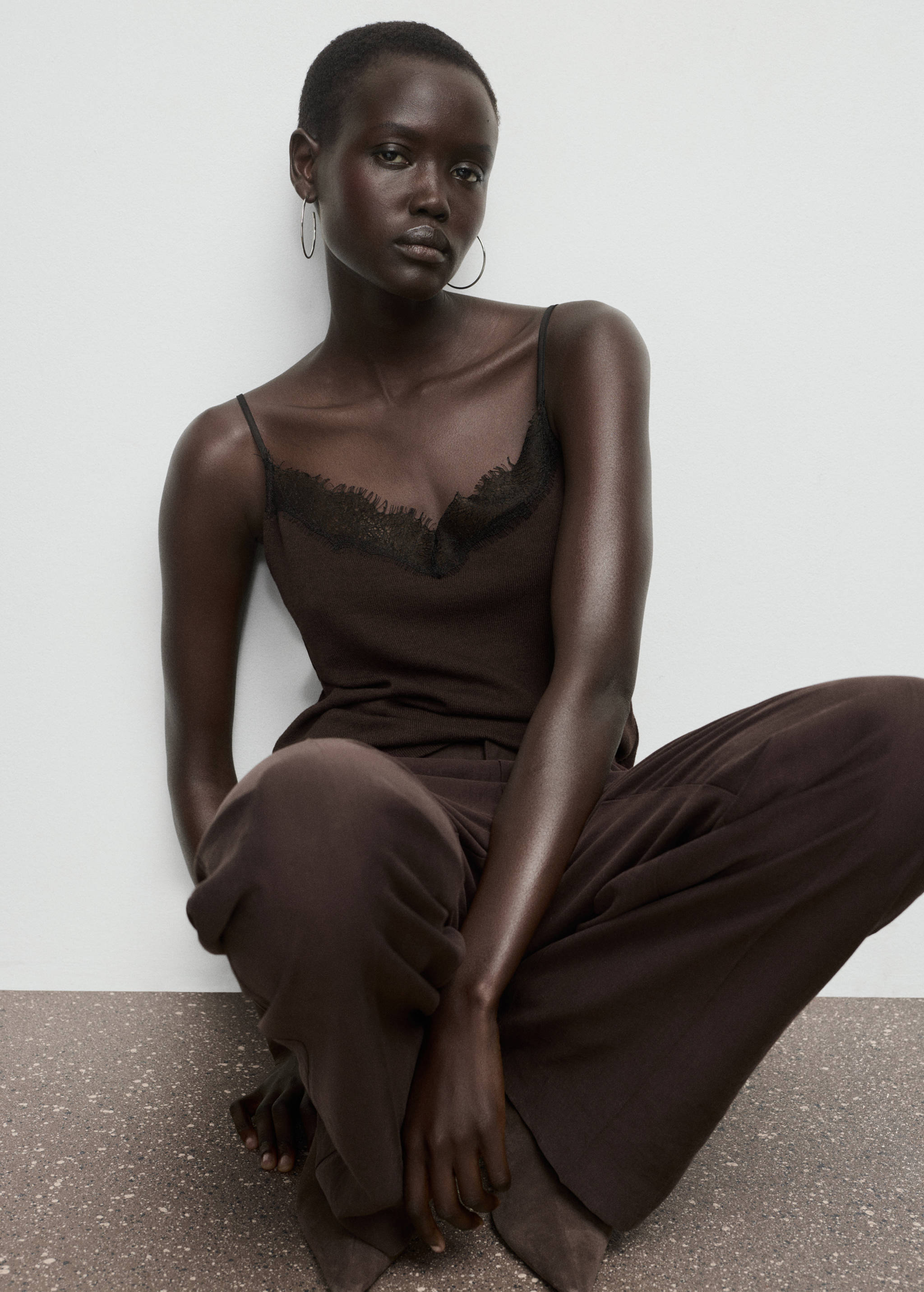 Lace suspenders top - Details of the article 2