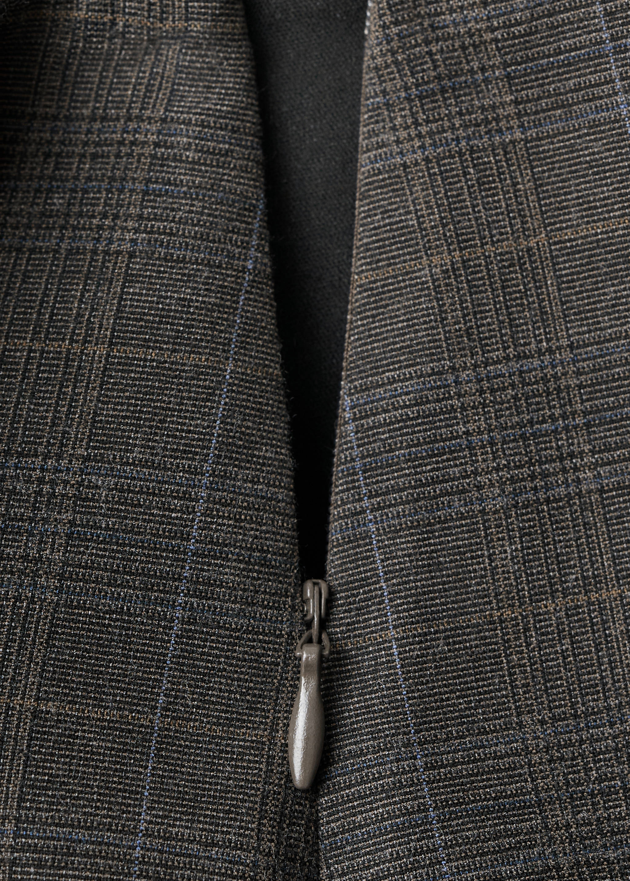 Jupe portefeuille à carreaux - Détail de l'article 8