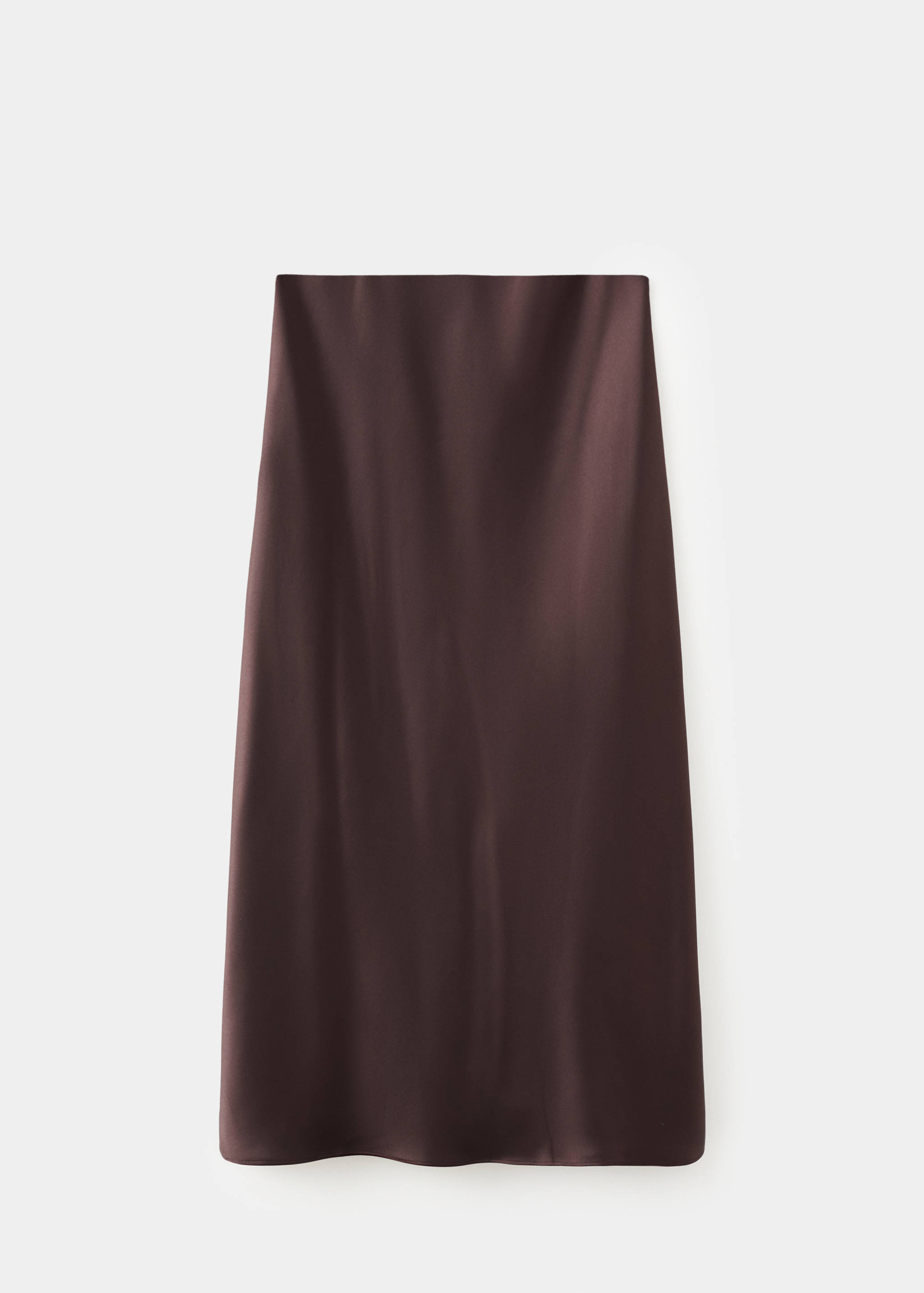 Satin long skirt - Article without model