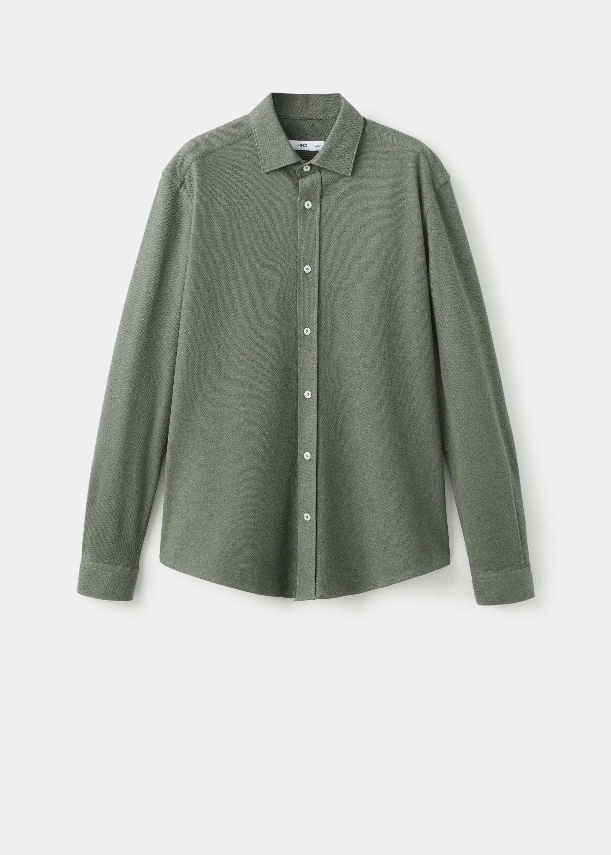 100% cotton slim-fit shirt - Article without model