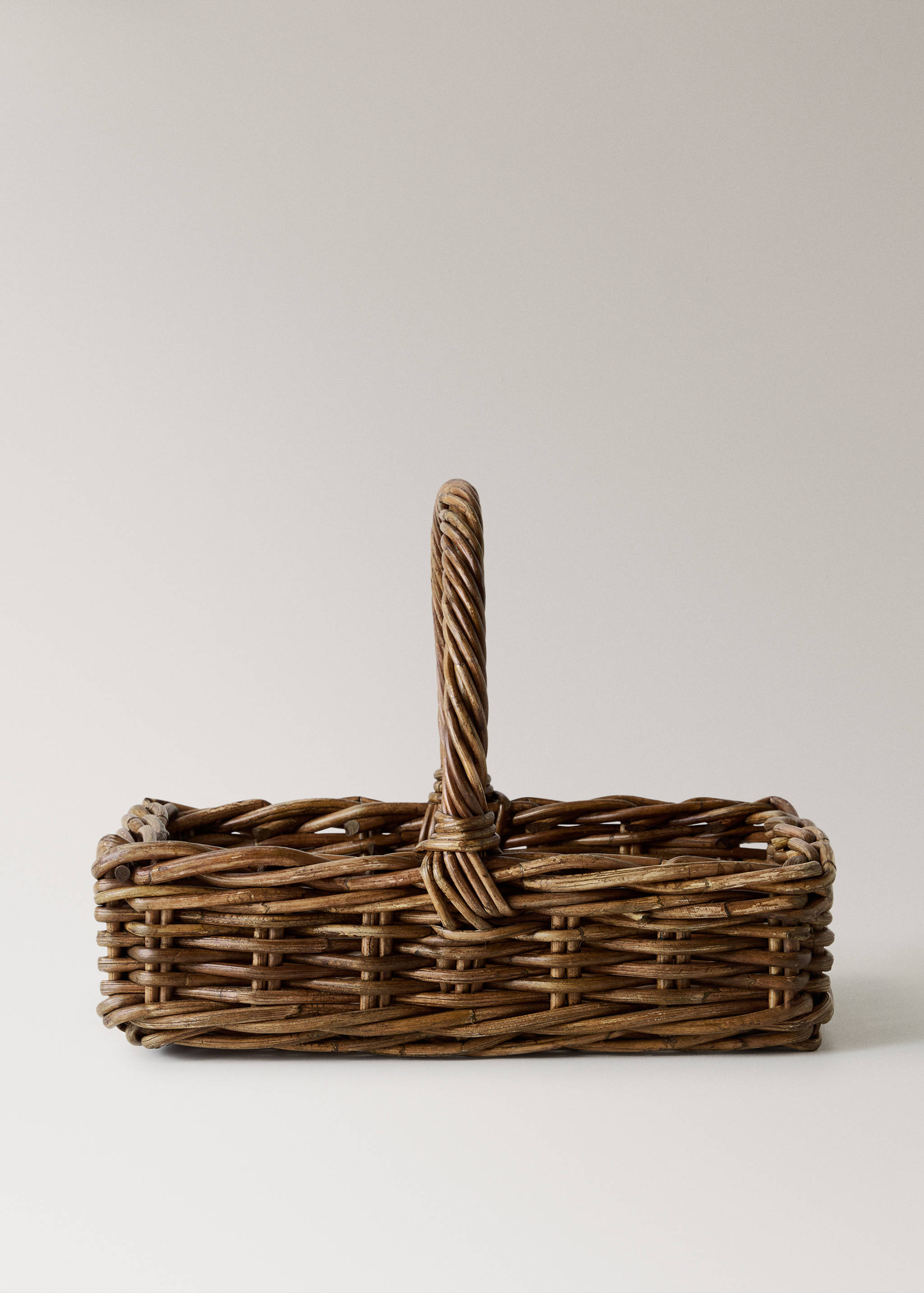 Rattan log basket - Article without model