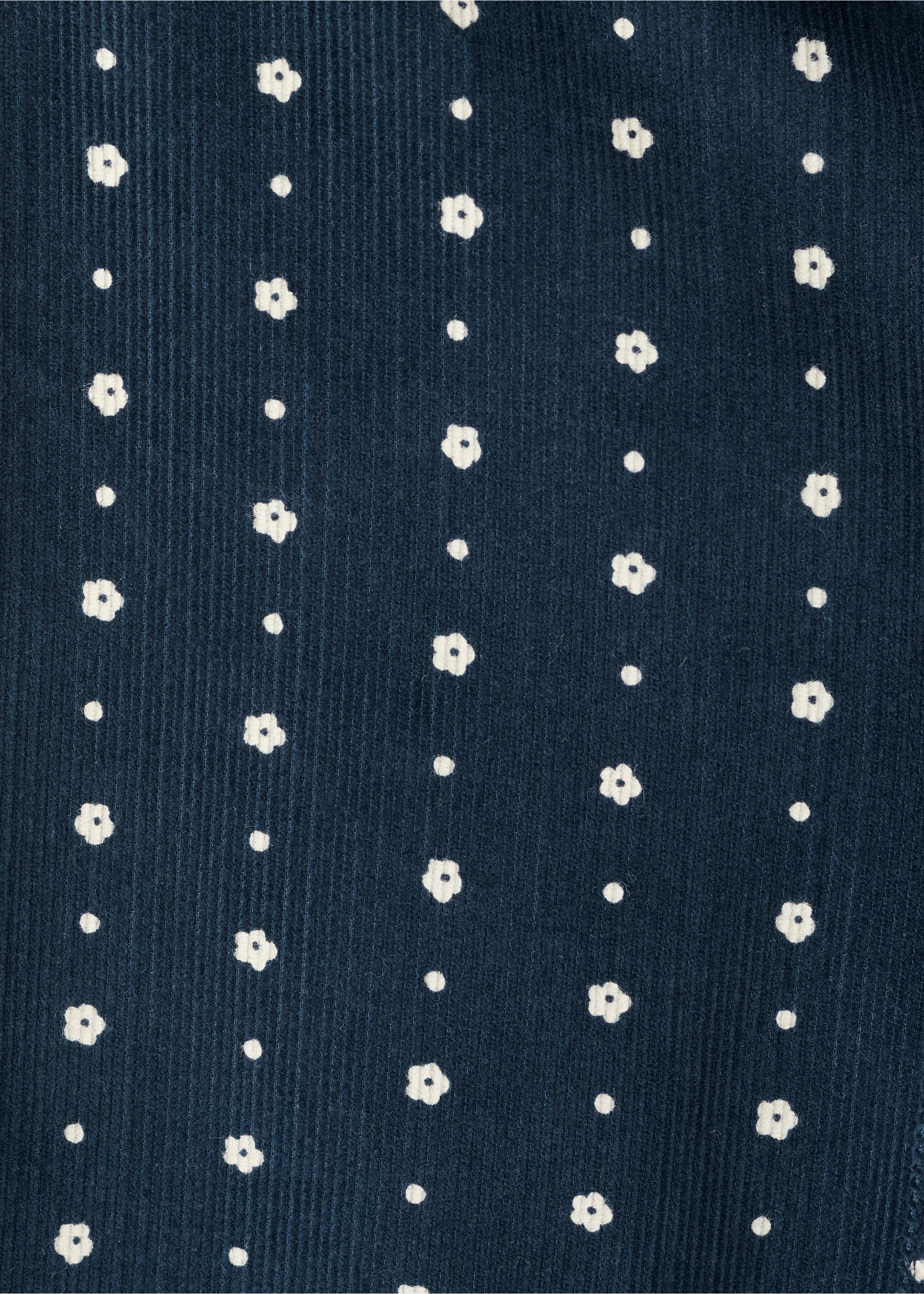Pantalón micropana flores - Detalle del artículo 0, Azul marino. Ref: 17097887-00.