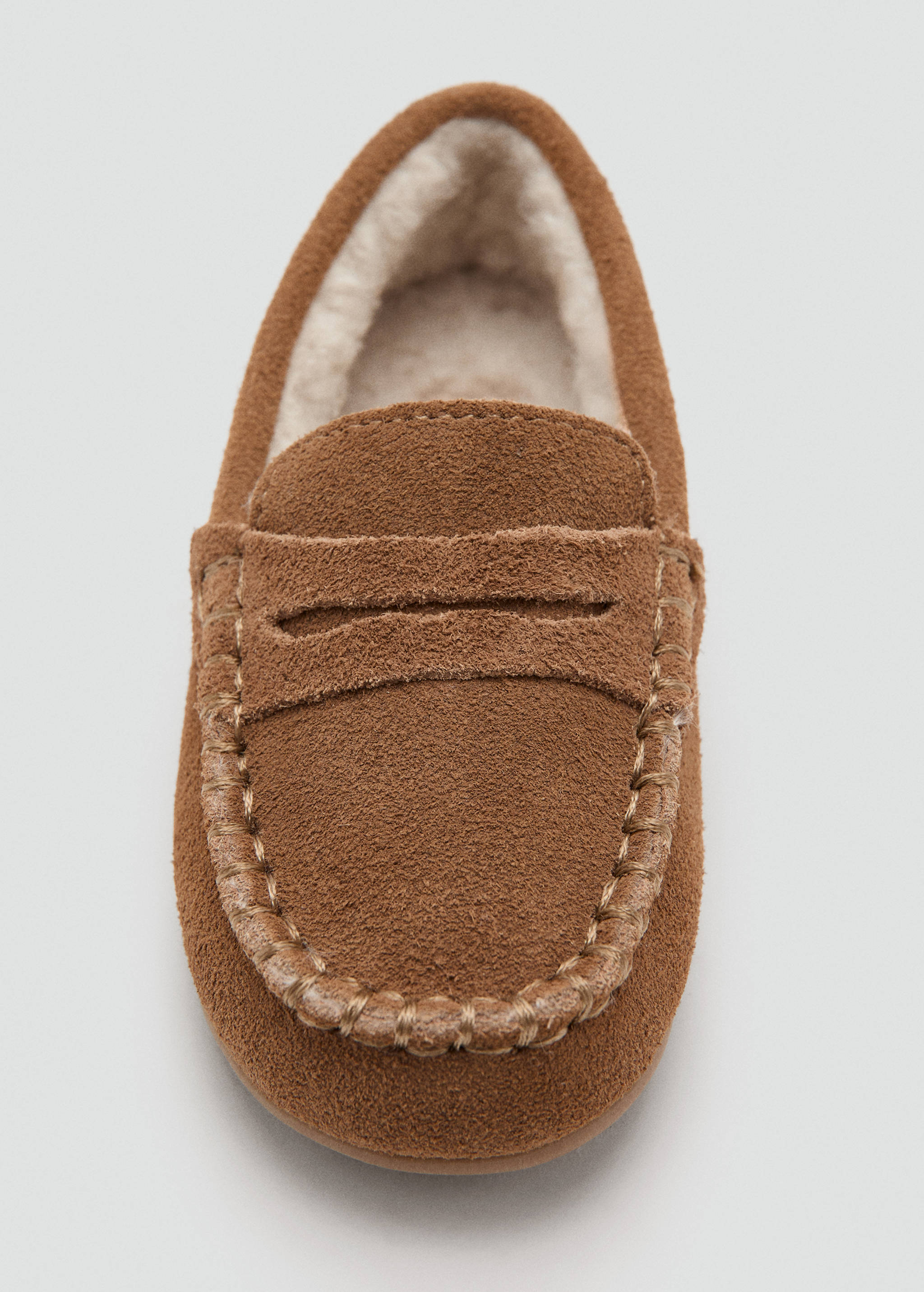 Leather moccasins with fur lining - Details of the article 1