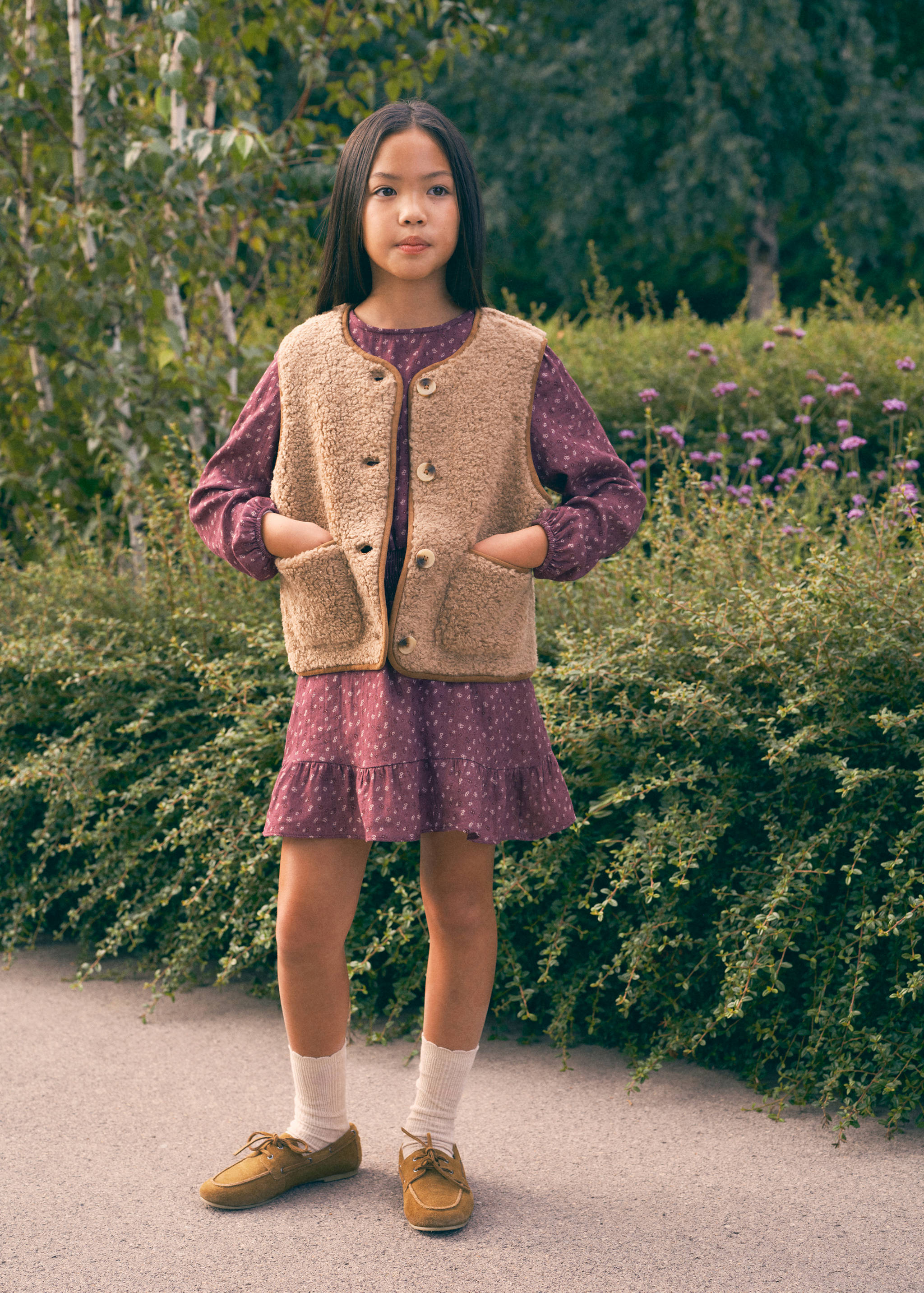 Ruched floral dress - Details of the article 5