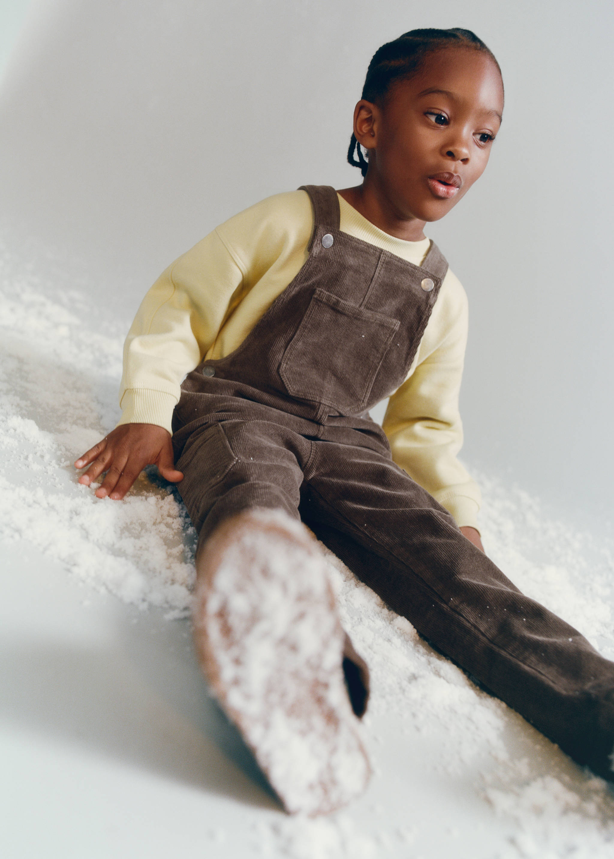 Corduroy cargo dungarees - Details of the article 6
