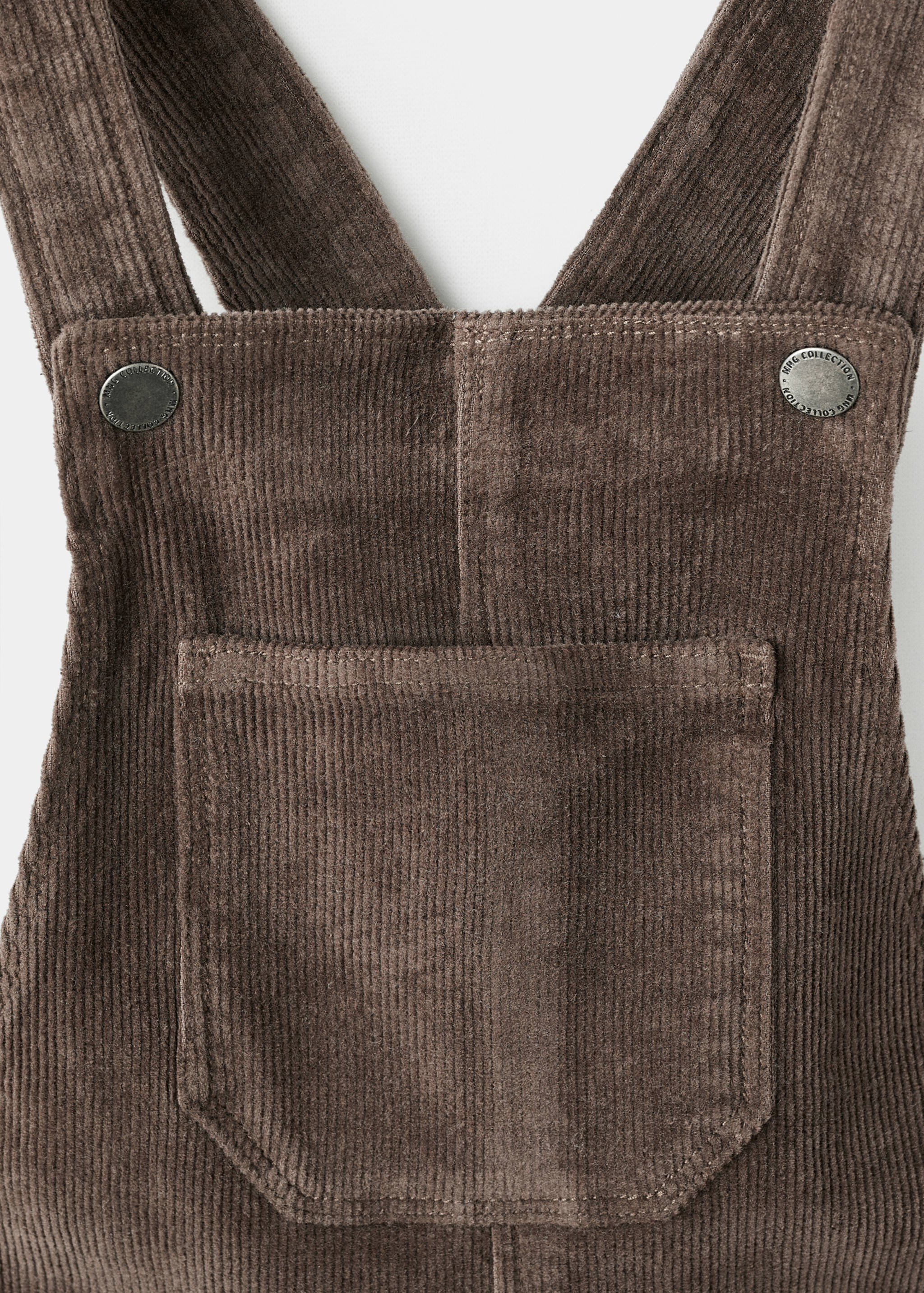 Corduroy cargo dungarees - Details of the article 8
