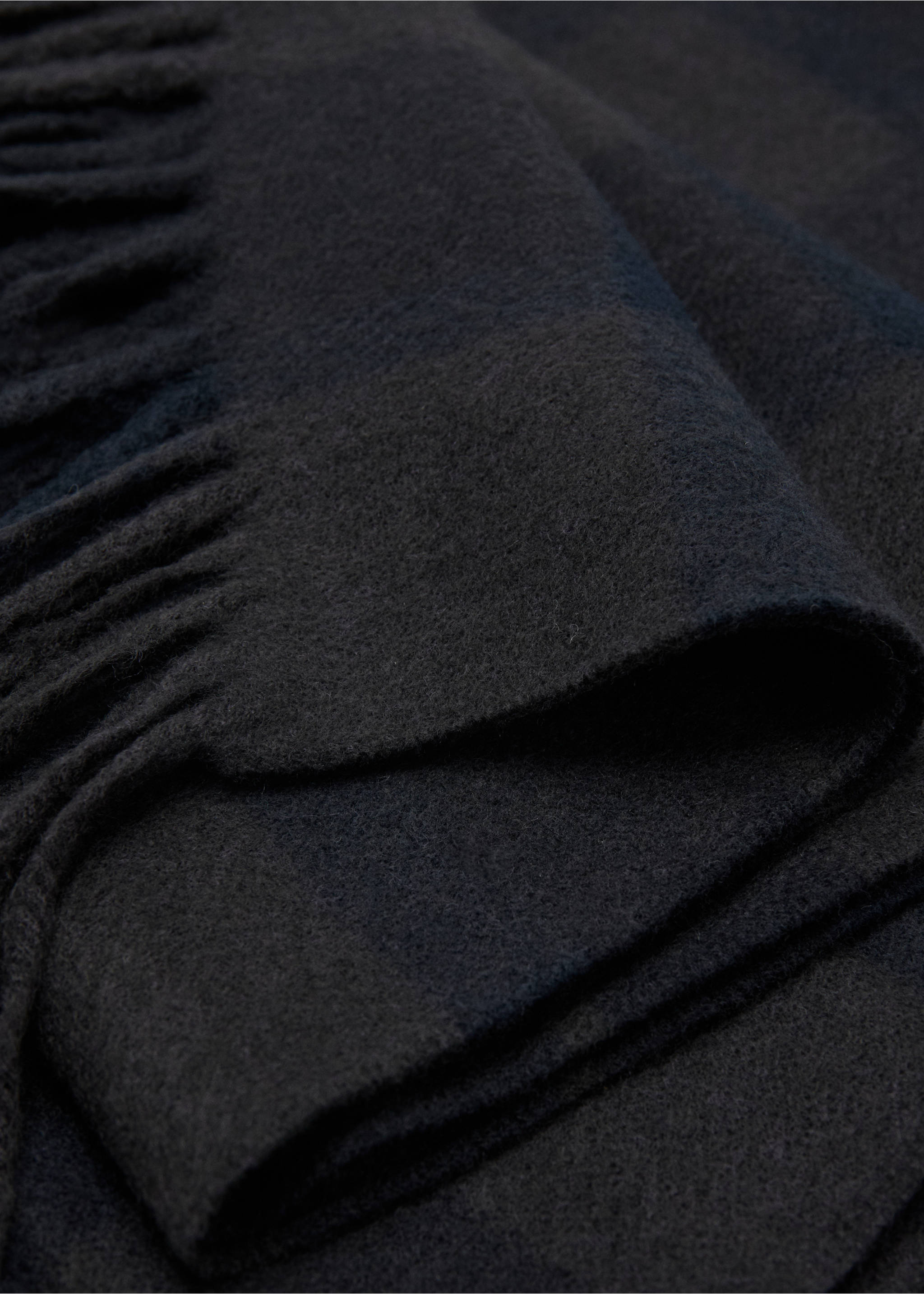 Bufanda quadre escocès serrells - Pla mig, Gris. Ref: 17097894-00.