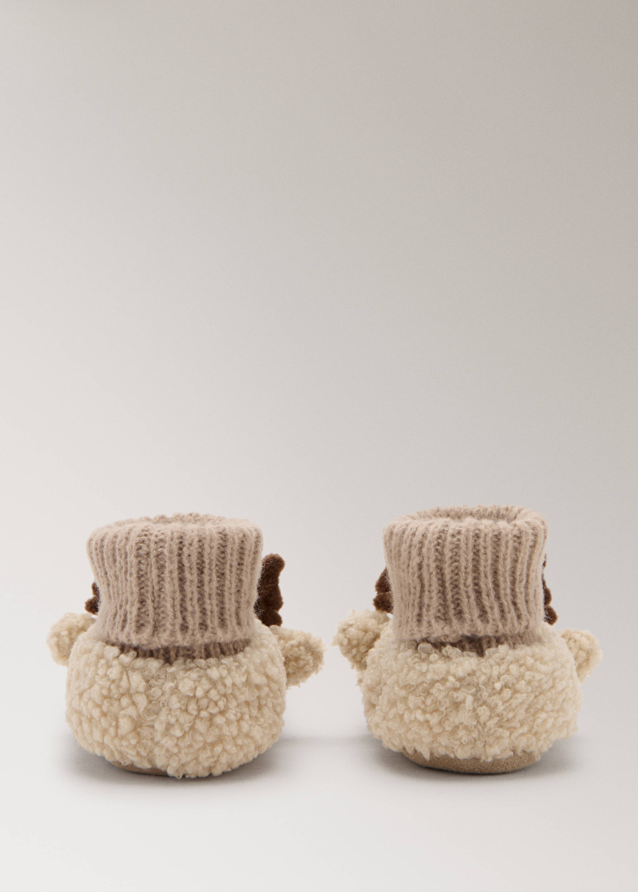 Rénszarvas báránybőr babacipő - A termék adatai 2