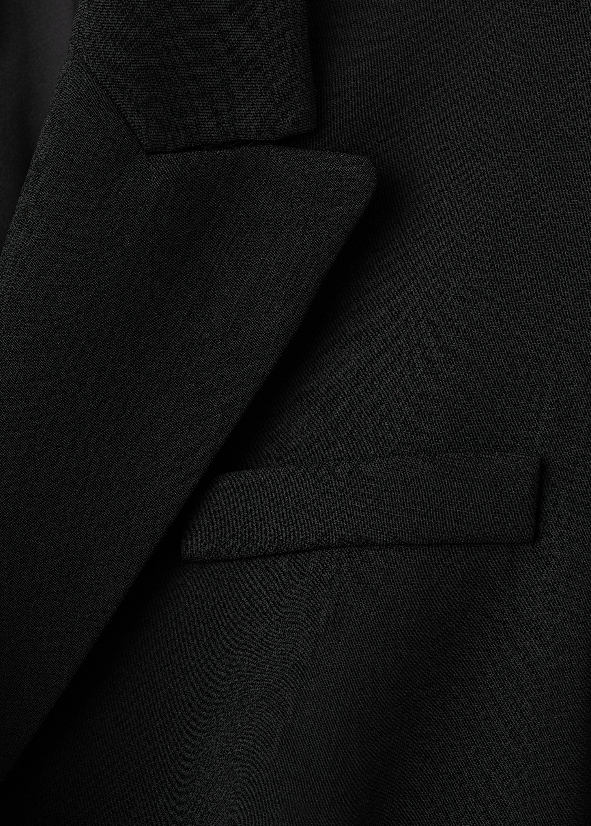 Blazer-style dress with belt - Details of the article 0