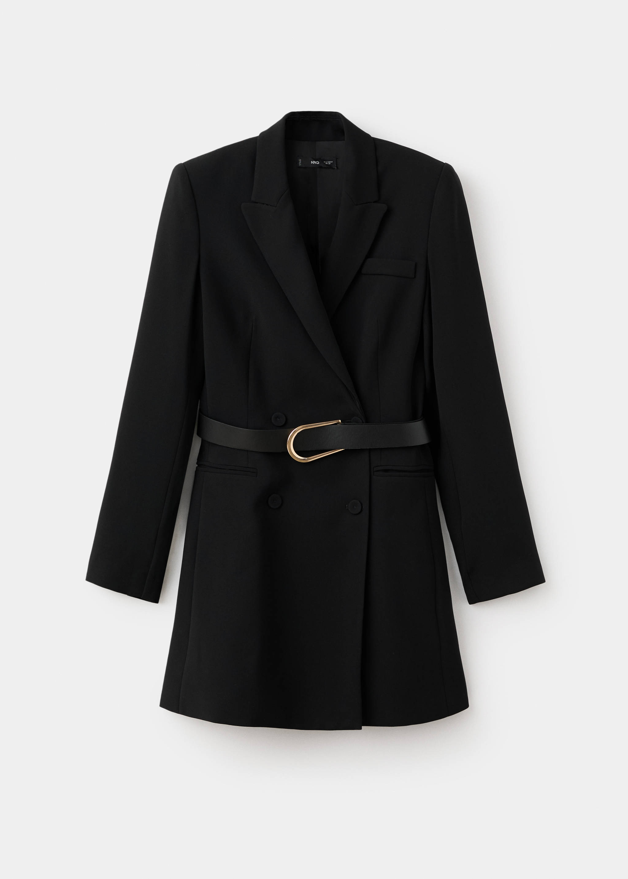 Blazer-style dress with belt - Article without model