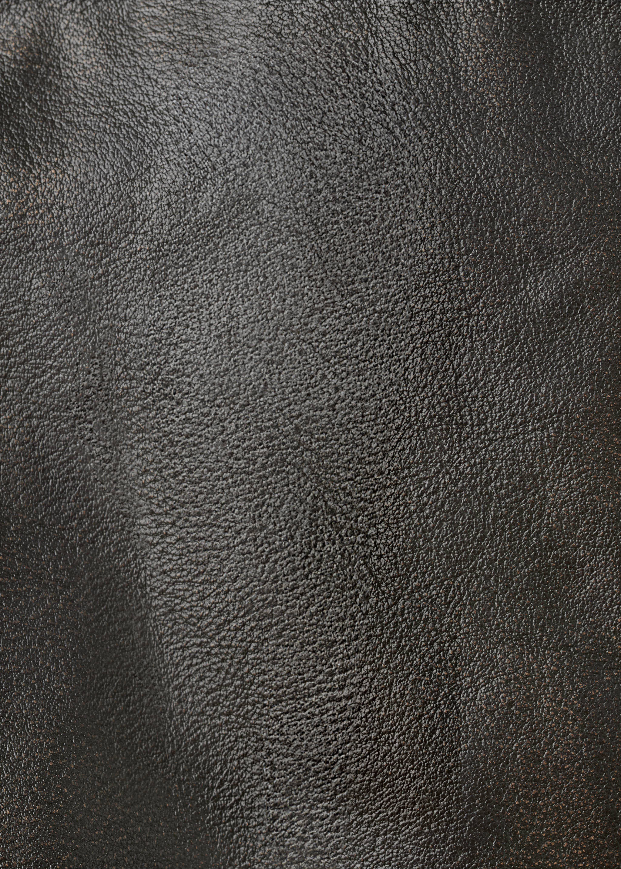 Minijupe cuir - Détail de l'article 8, Marron. Ref: 17097907-00.