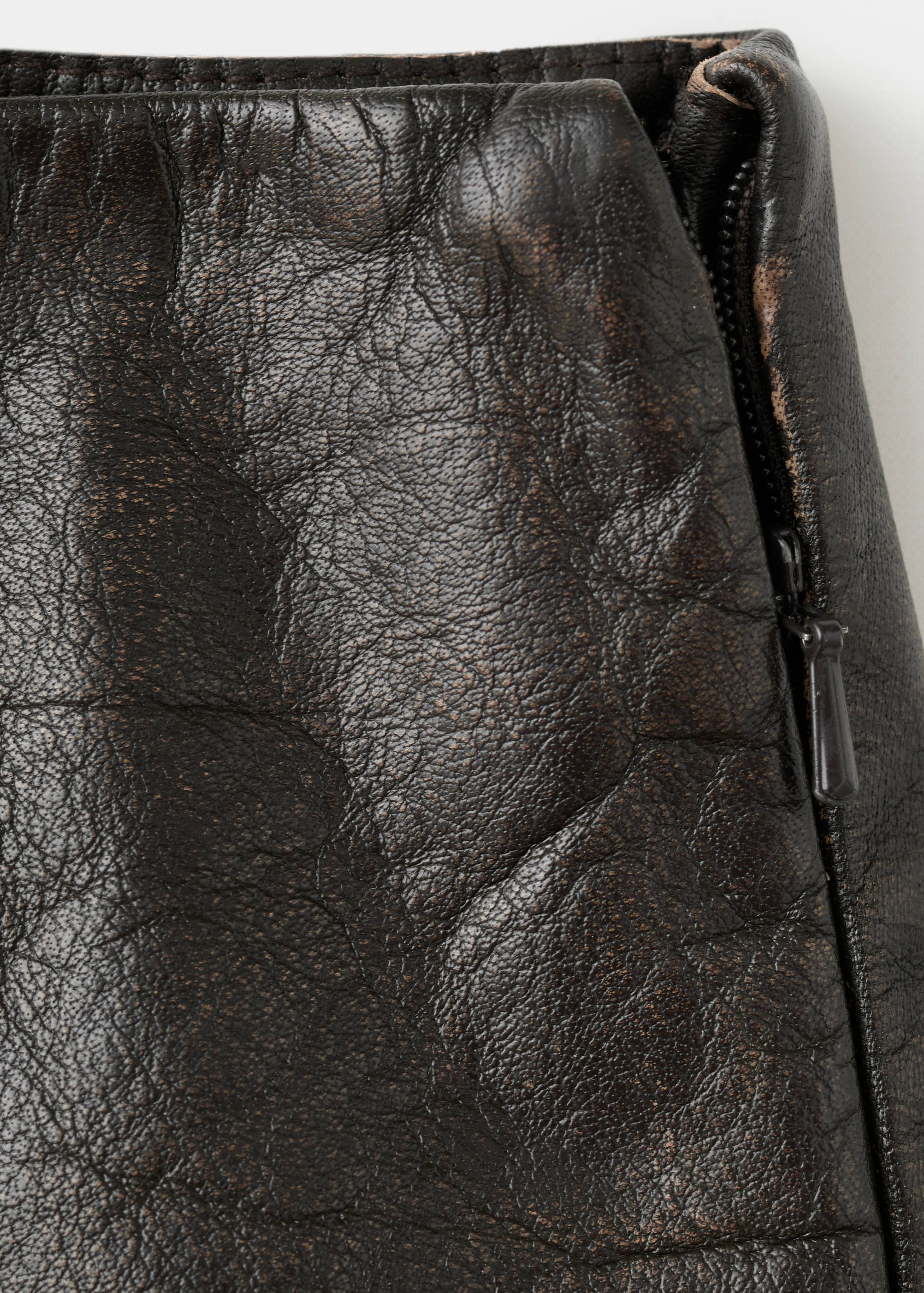 Minijupe cuir - Détail de l'article 0