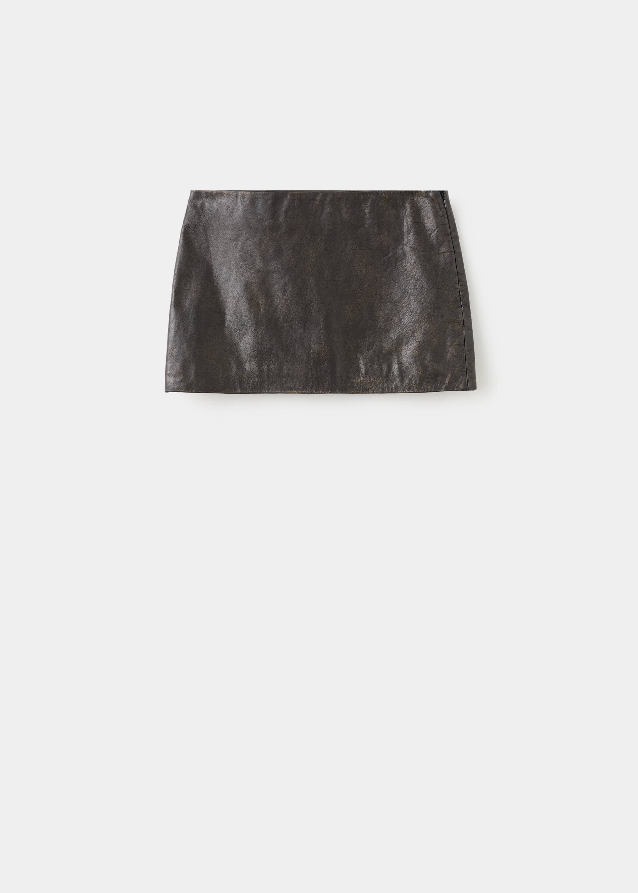 Minijupe cuir - Article sans modèle
