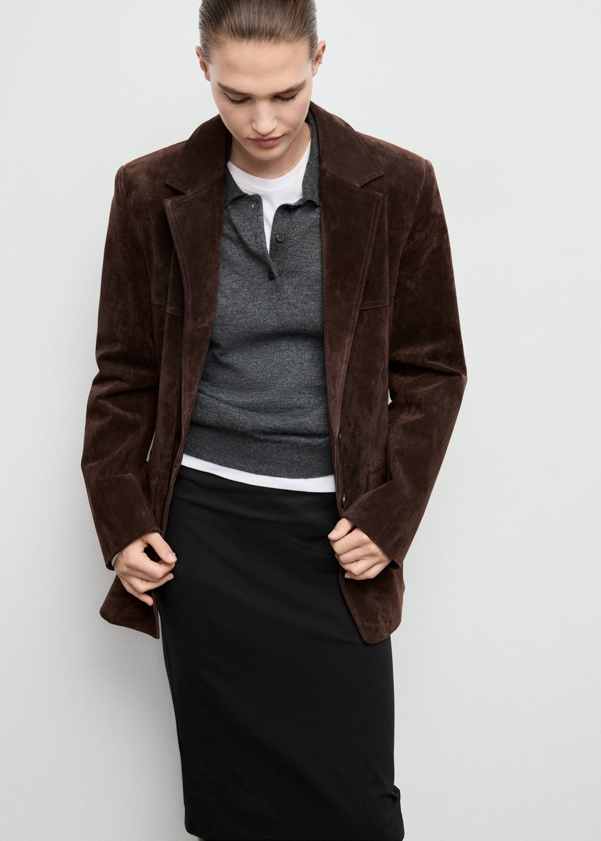 Midi pencil skirt - Details of the article 6