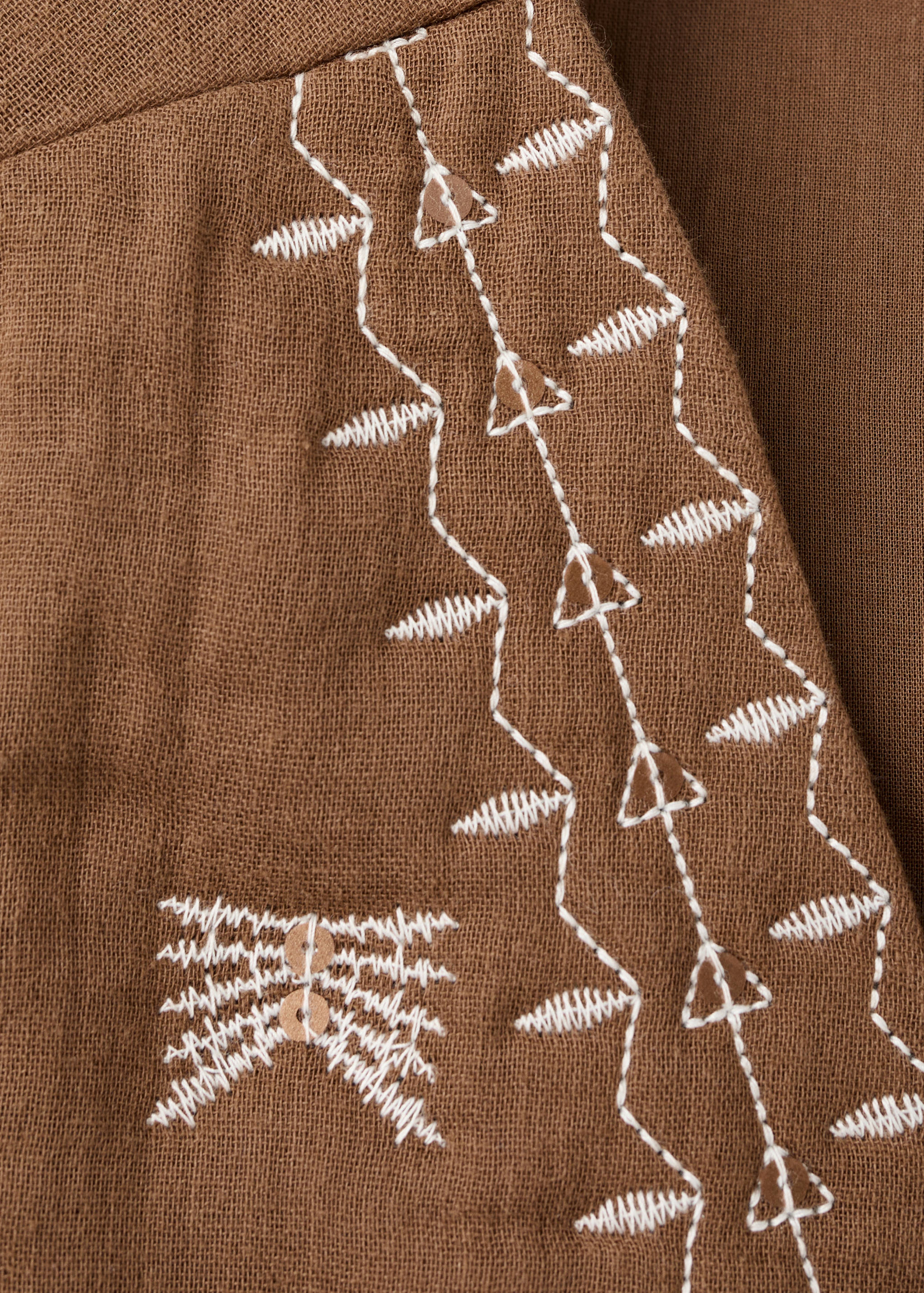 Gilet matelassé brodé - Détail de l'article 0