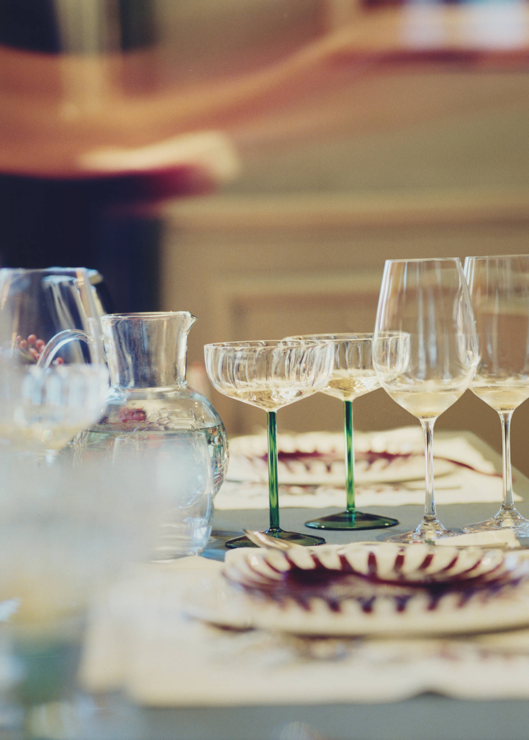 Verre à pied en borosilicate bicolore - Détail de l'article 6