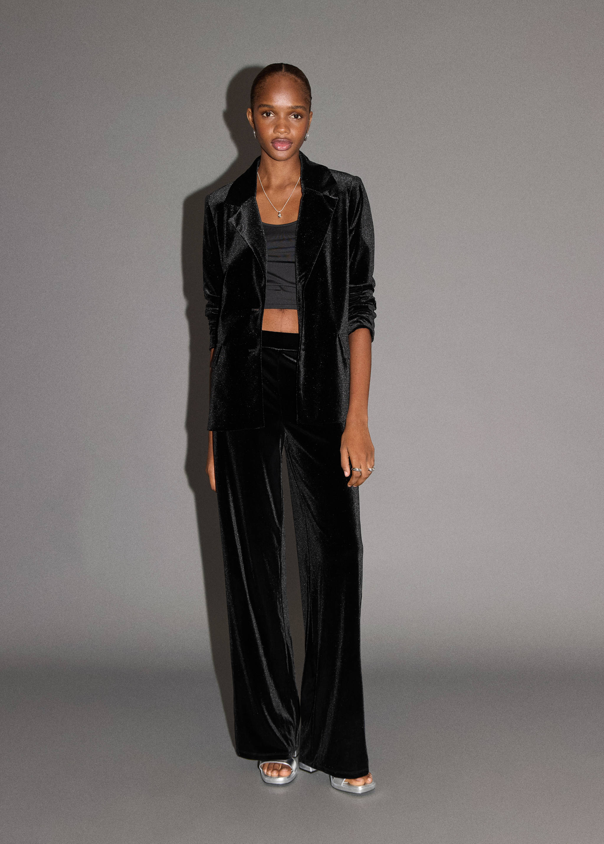 Velvet jacket - Details of the article 2