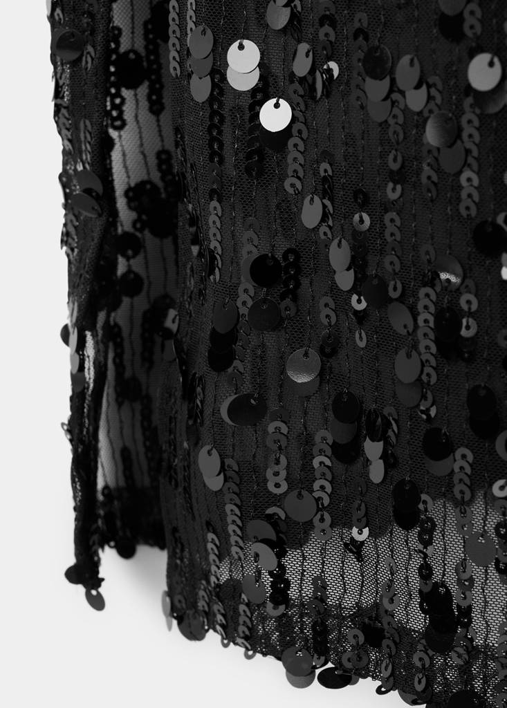 Sequin skirt — Black